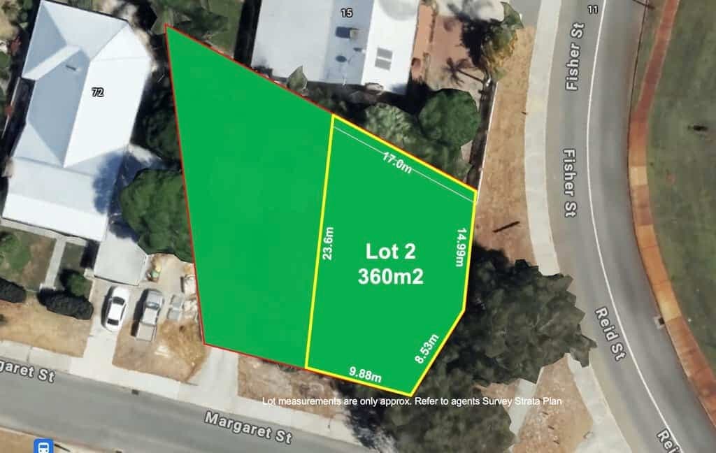 74 Margaret Street, Ashfield WA 6054 – Lot 2 – SOLD, Ashfield - Thumbnail 2