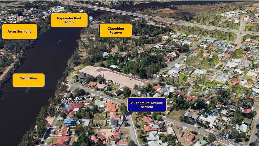 23 Kenmure Avenue Ashfield WA 6054. HUGE 1076sqm Block 100m to the River, Ashfield Wa 6054. Huge 1076sqm Block 100m To The River - Thumbnail 6