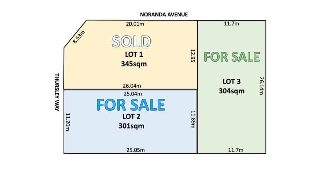19 Noranda Avenue Morley WA 6062.  Street Front Block 302sqm, Front Block 302sqm - Image 1