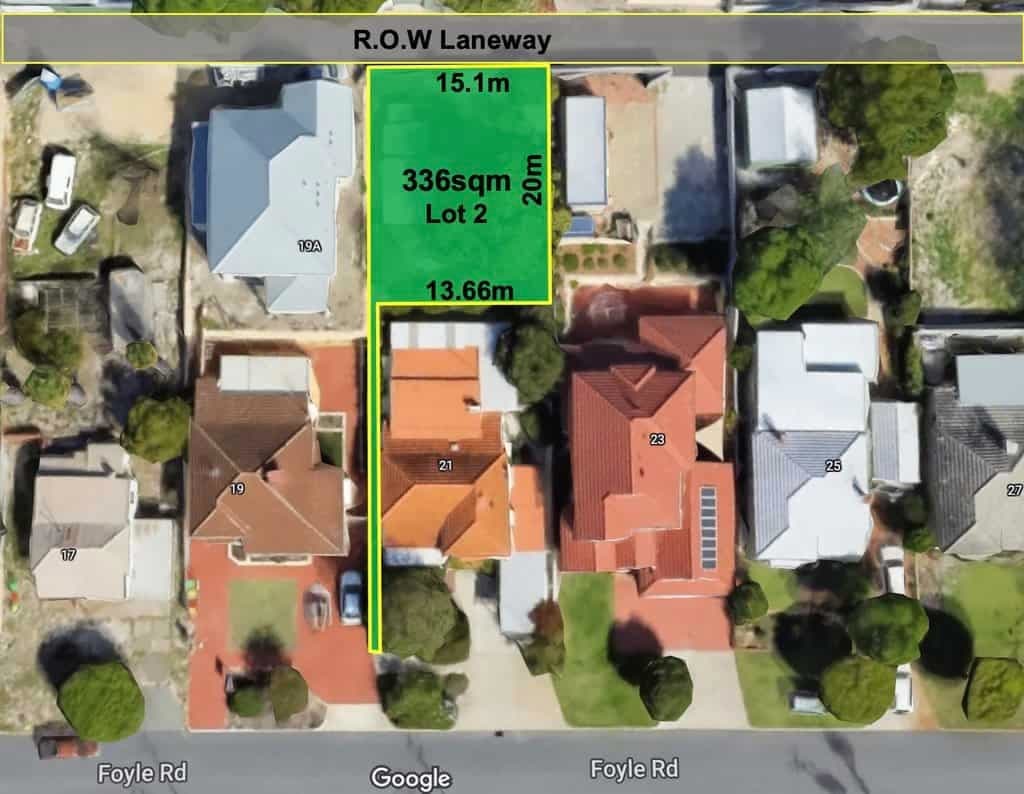 21A Foyle Road Bayswater WA 6053 – NOW SOLD! – Elevated Village Precinct Land!, Bayswater Wa 6053 – Now Sold! – Elevated Village Precinct Land! - Thumbnail 4