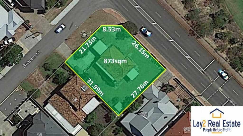131 Coode Street, Bayswater. Corner 873sqm Block with Brick Cottage., Bayswater. Corner - Image 1
