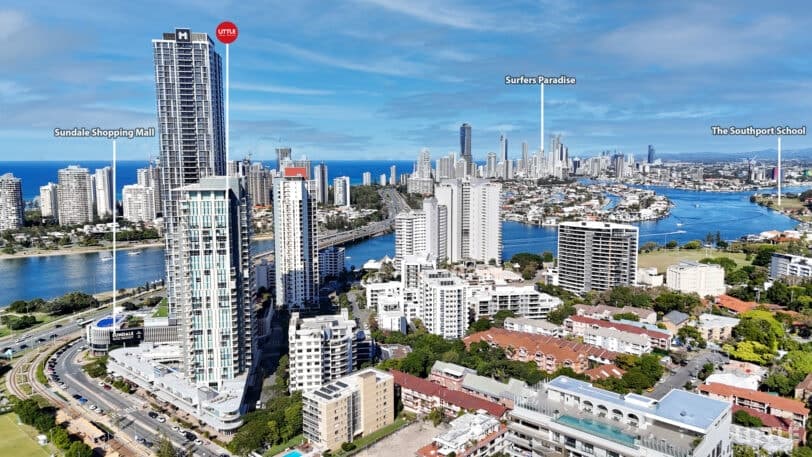 907/1 Como Crescent, SOUTHPORT QLD 4215, Southport - Image 1