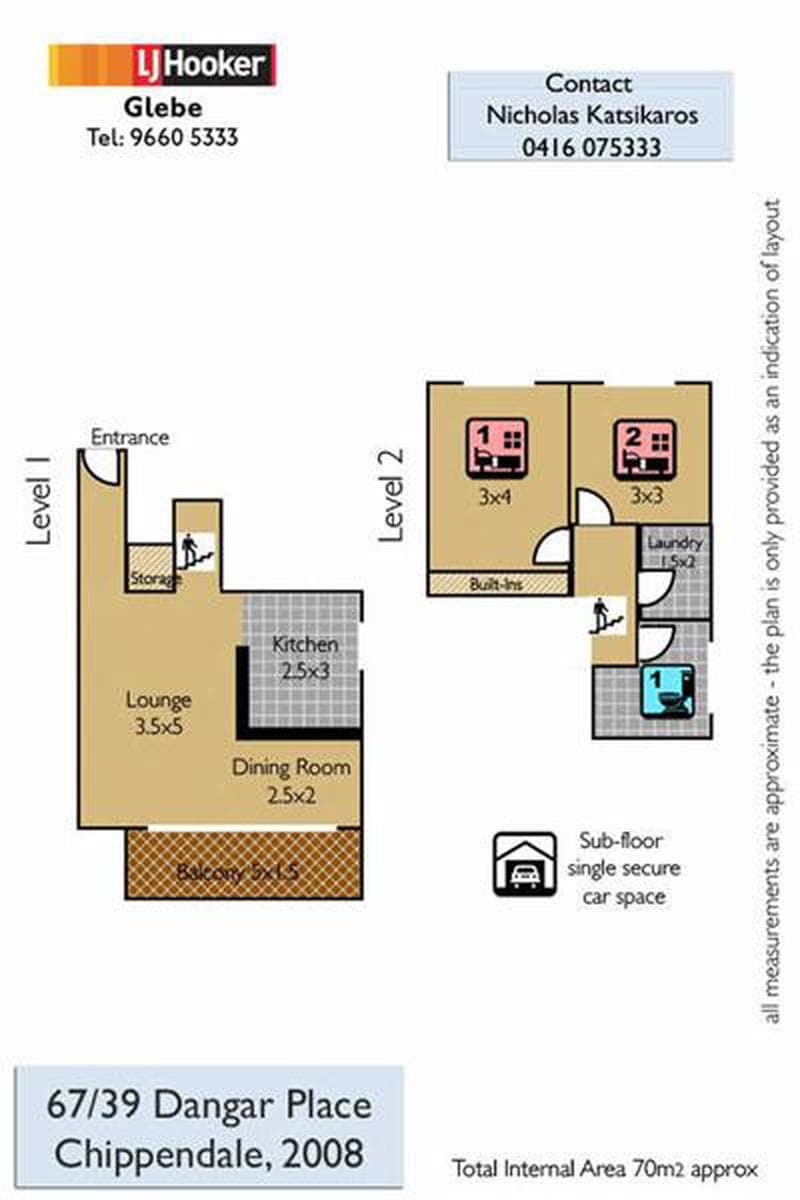67/39 Dangar Place, Chippendale, Chippendale - Thumbnail 6