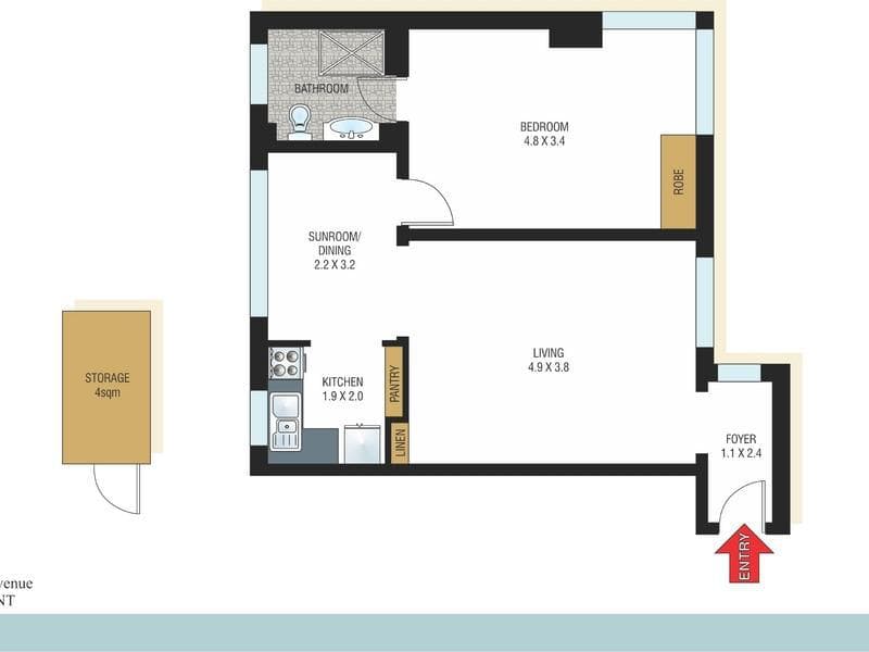 51/4 Ward Avenue, Elizabeth Bay, Elizabeth Bay - Thumbnail 5
