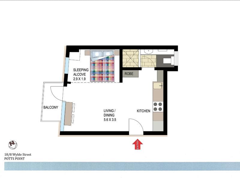 18/8 Wylde Street, Potts Point, Potts Point - Thumbnail 5