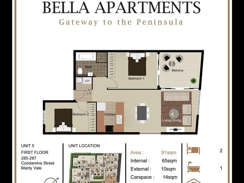 5 & 6/285-287 Condamine Street, Manly Vale, Manly Vale - Thumbnail 4