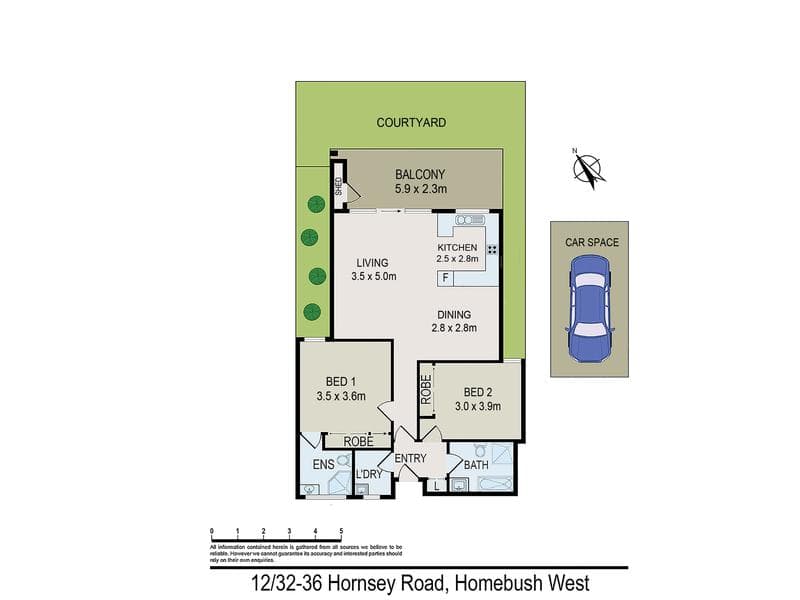 12/36 Hornsey Road, Homebush West, Homebush - Thumbnail 2