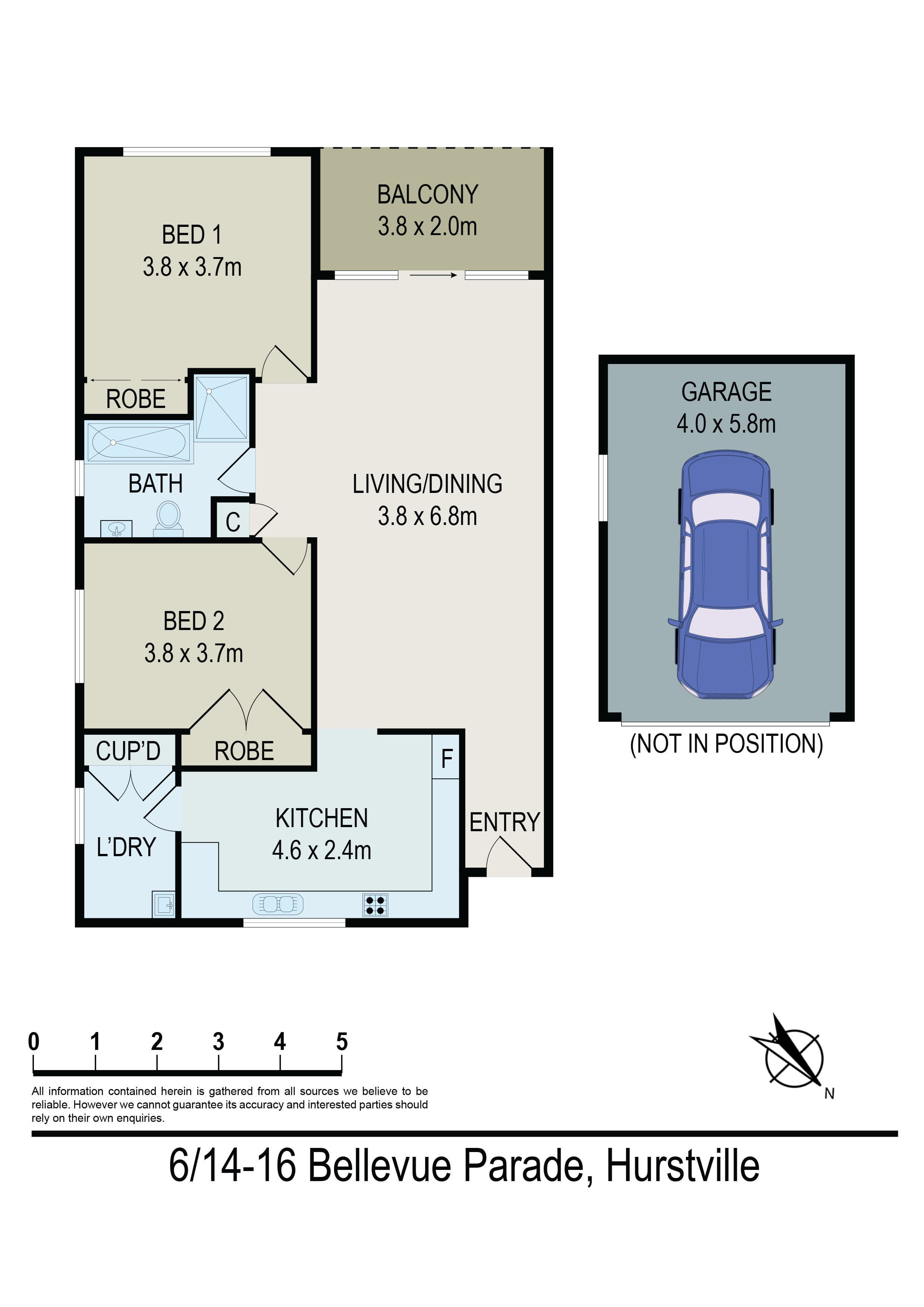6/14  Bellevue Parade, Hurstville, NSW, 2220, Hurstville - Thumbnail 7