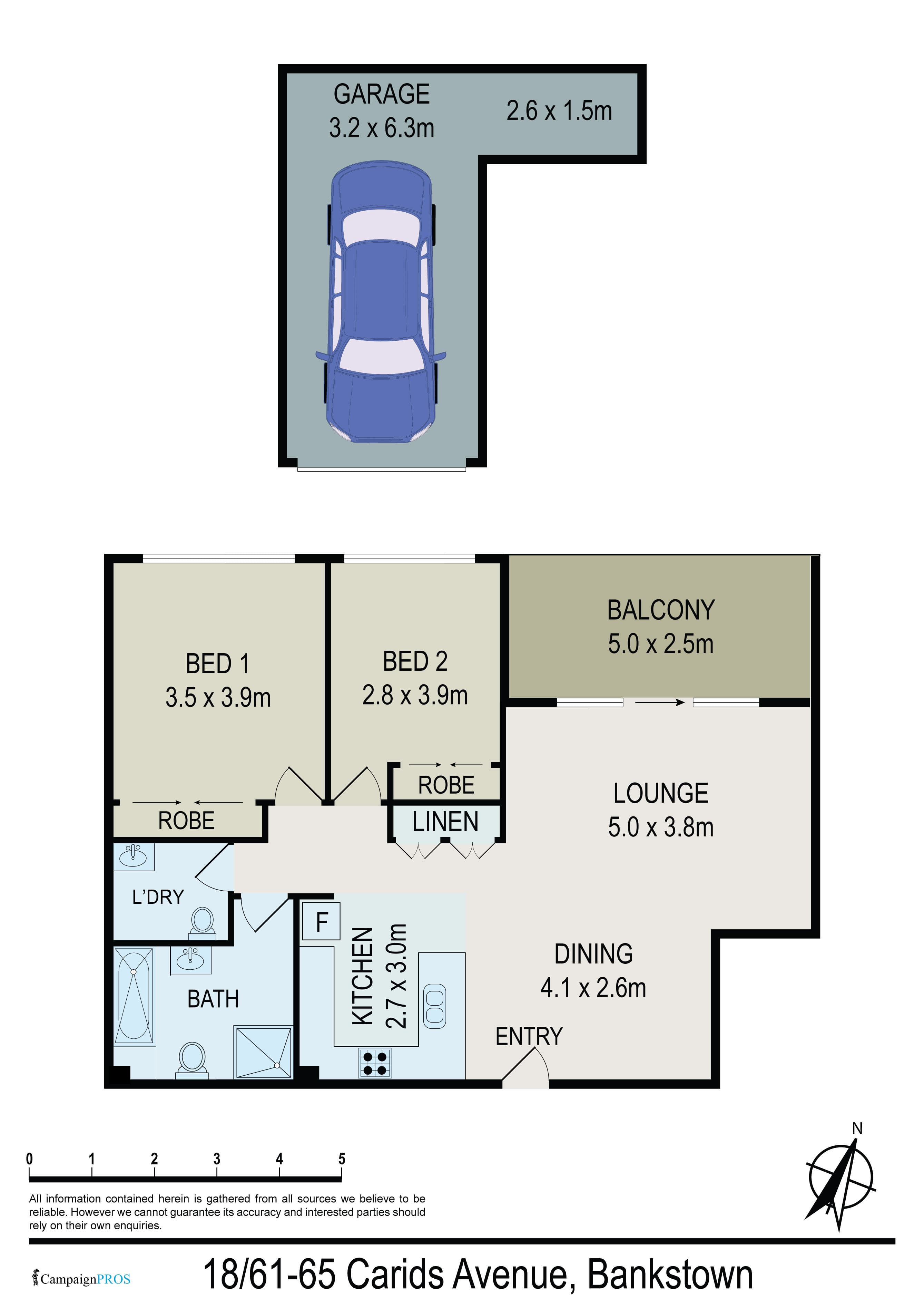 18/61-65 Cairds Avenue, Bankstown, NSW, 2200, Bankstown - Thumbnail 7