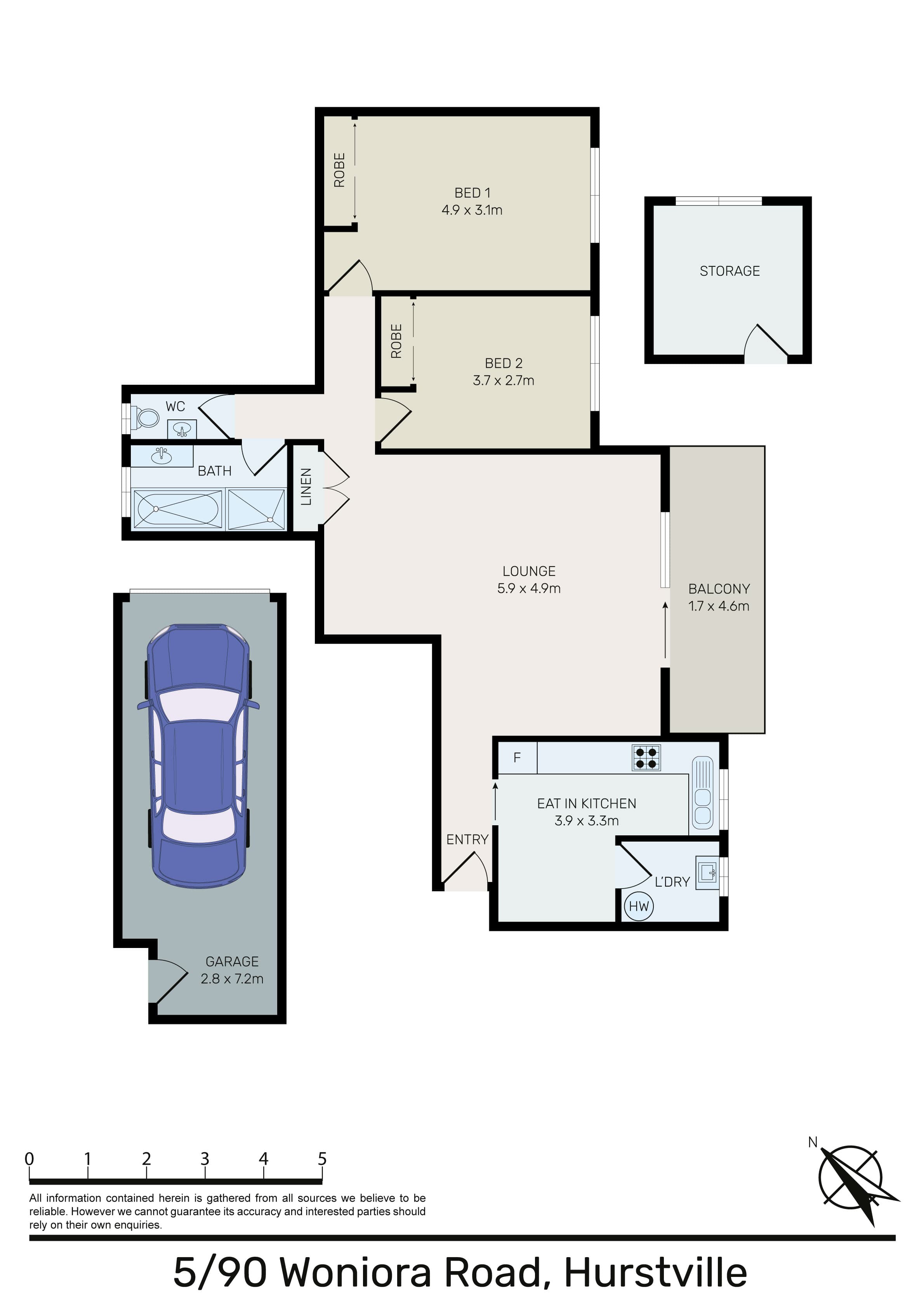 5/90 Woniora Road, Hurstville, NSW, 2220, Hurstville - Thumbnail 7