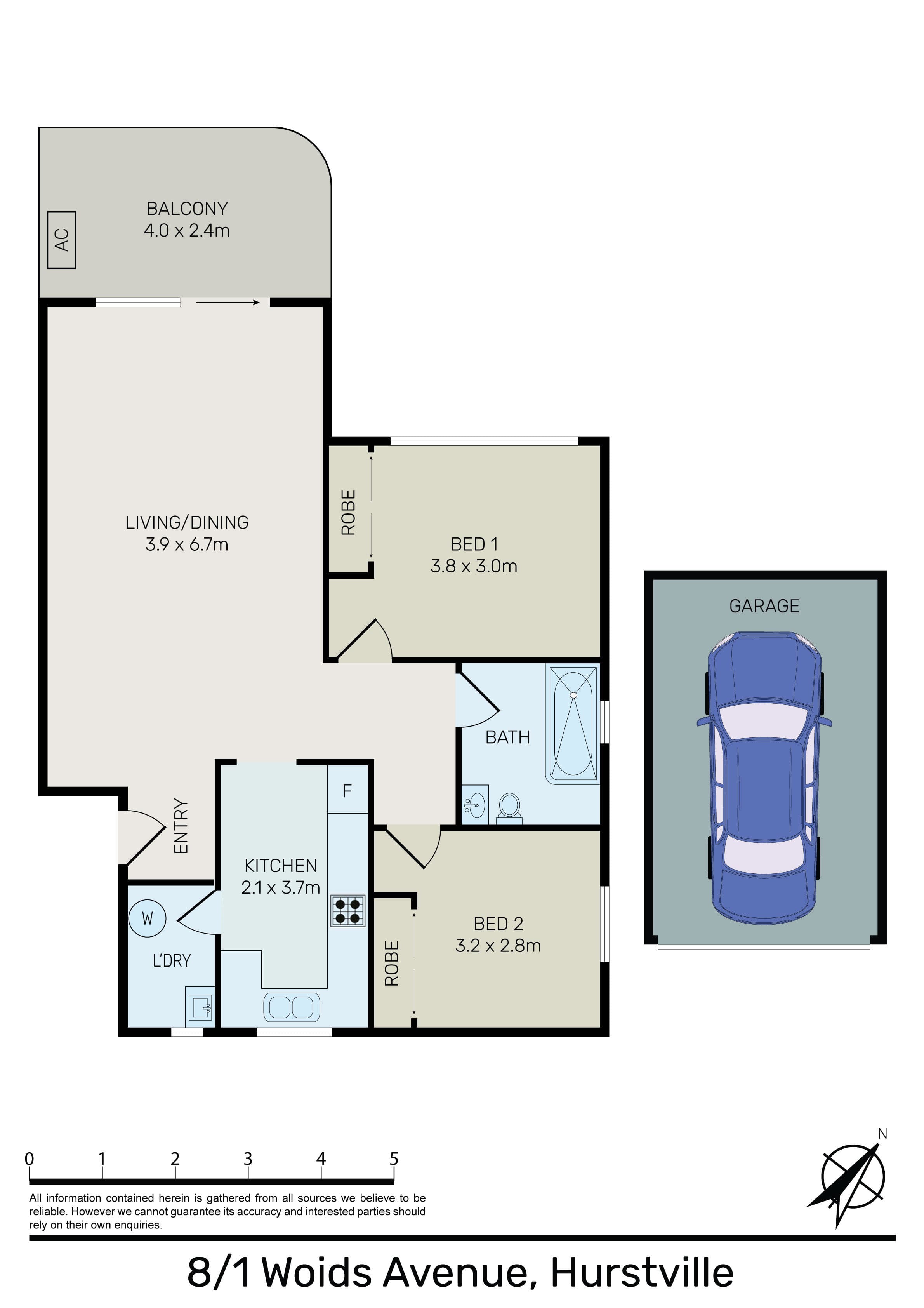 8/1-1A Woids Avenue, Hurstville, NSW, 2220, Hurstville - Thumbnail 8