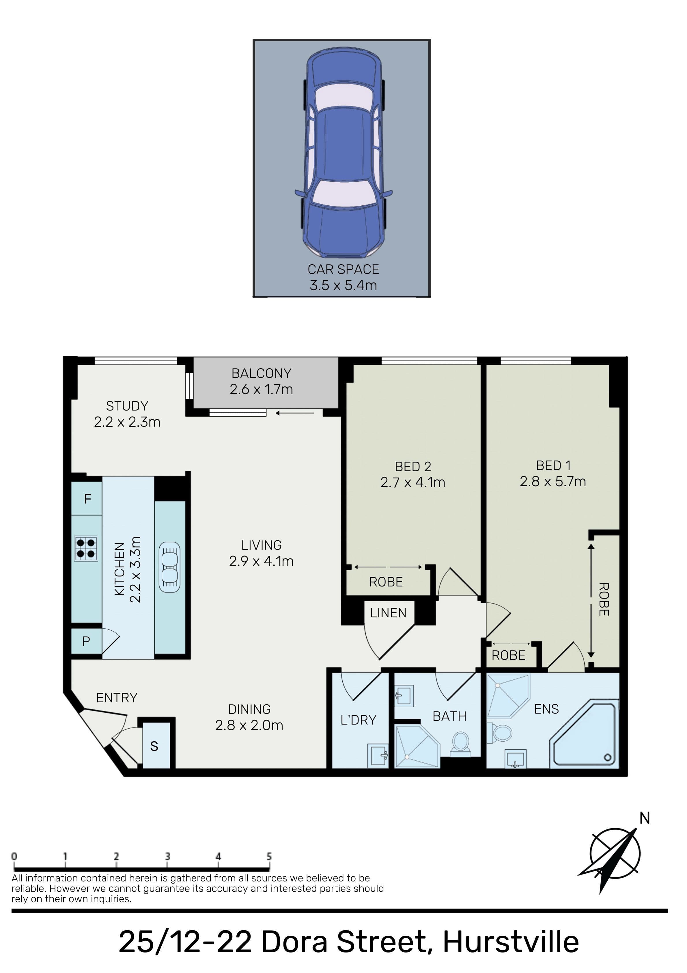 25/12-22 Dora Street, Hurstville, NSW, 2220, Hurstville - Thumbnail 8