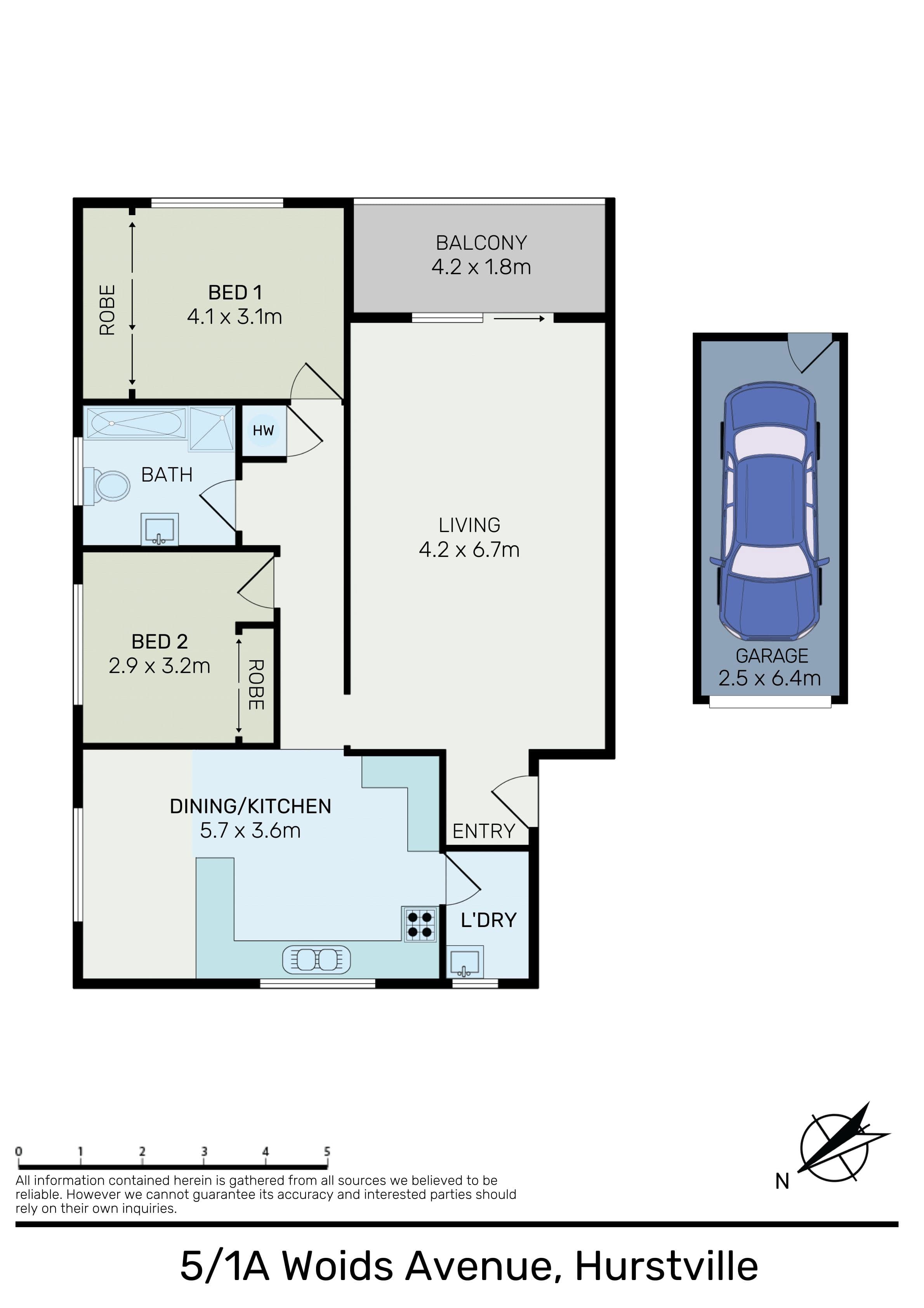 5/1A Woids Avenue, Hurstville, NSW, 2220, Hurstville - Thumbnail 7