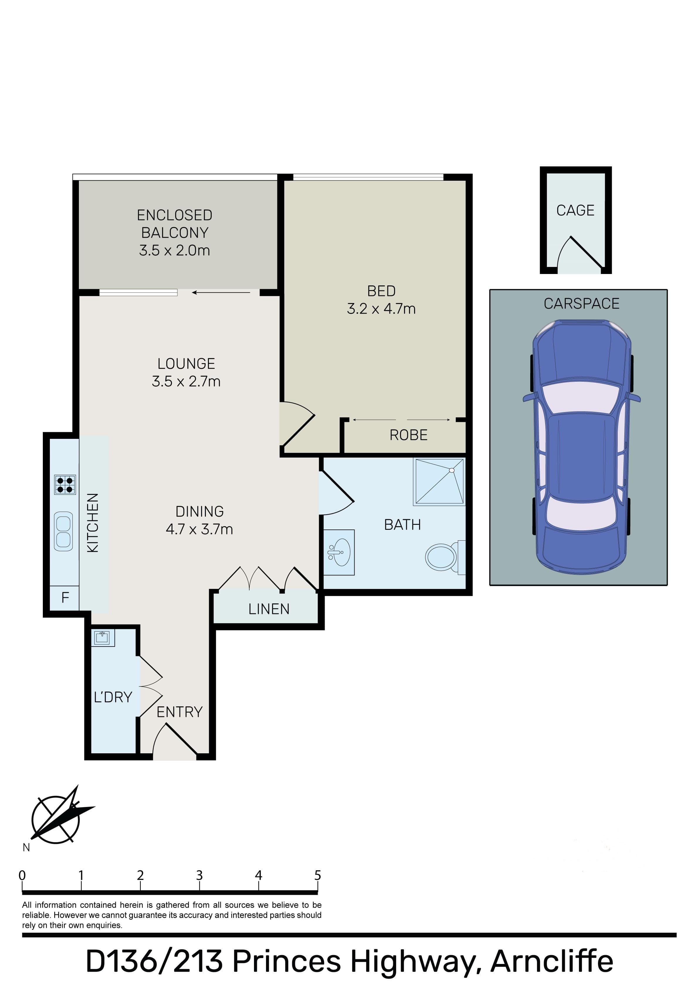D136/213 Princes Highway, Arncliffe, NSW, 2205, Arncliffe - Thumbnail 7