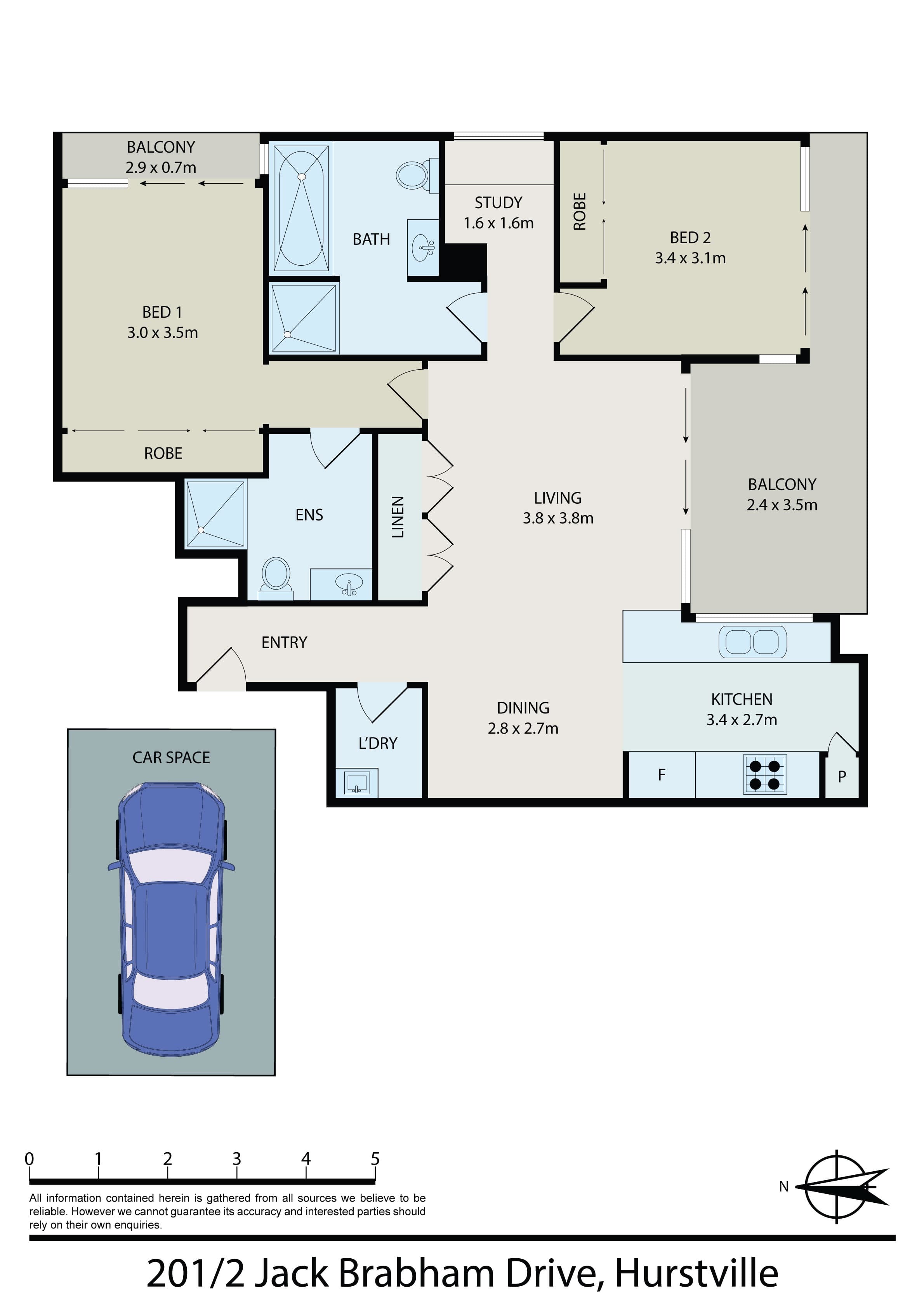 201/2 Jack Brabham Drive, Hurstville, NSW, 2220, Hurstville - Thumbnail 8