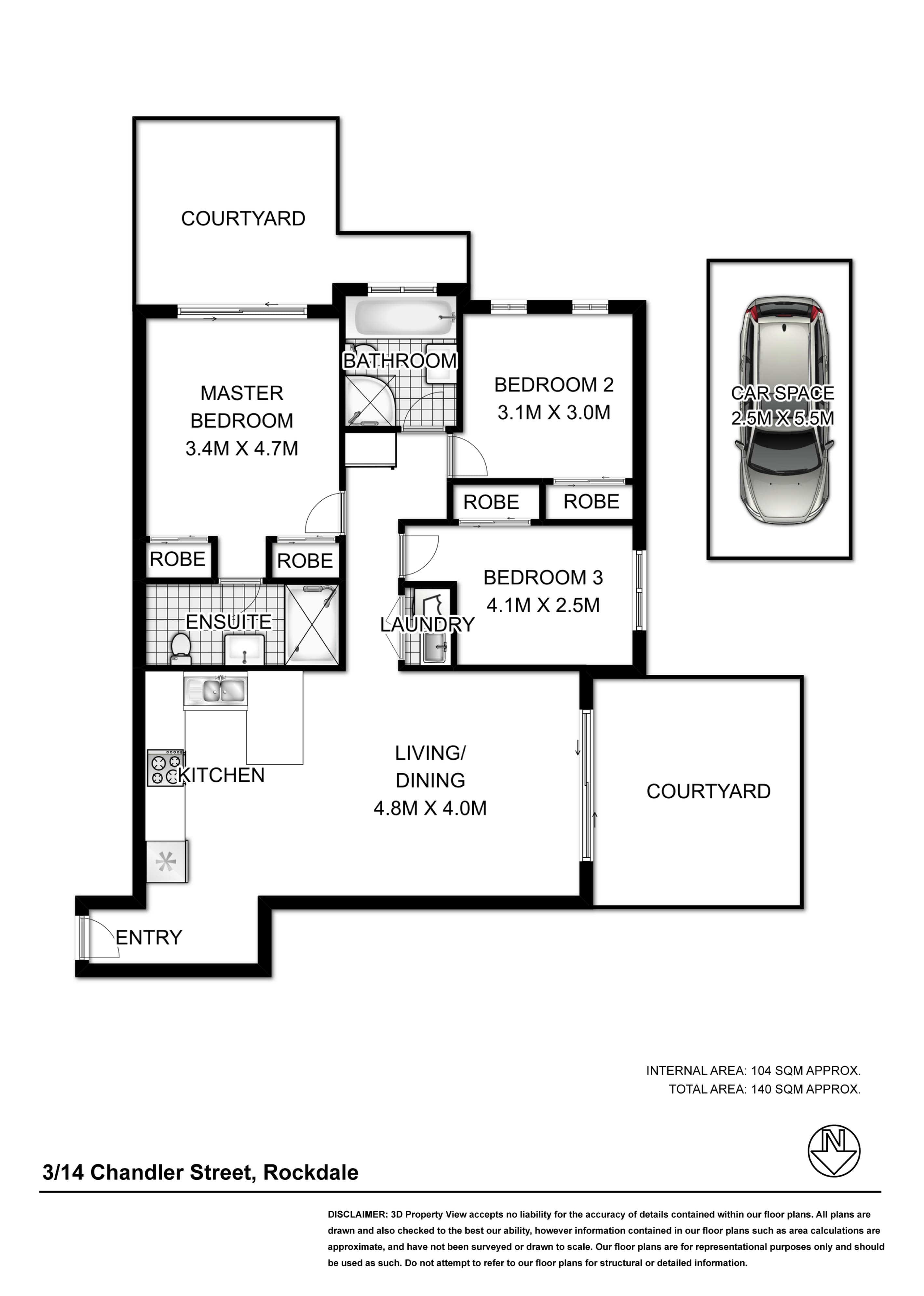 3/14 Chandler Street, Rockdale, NSW, 2216, Rockdale - Thumbnail 8