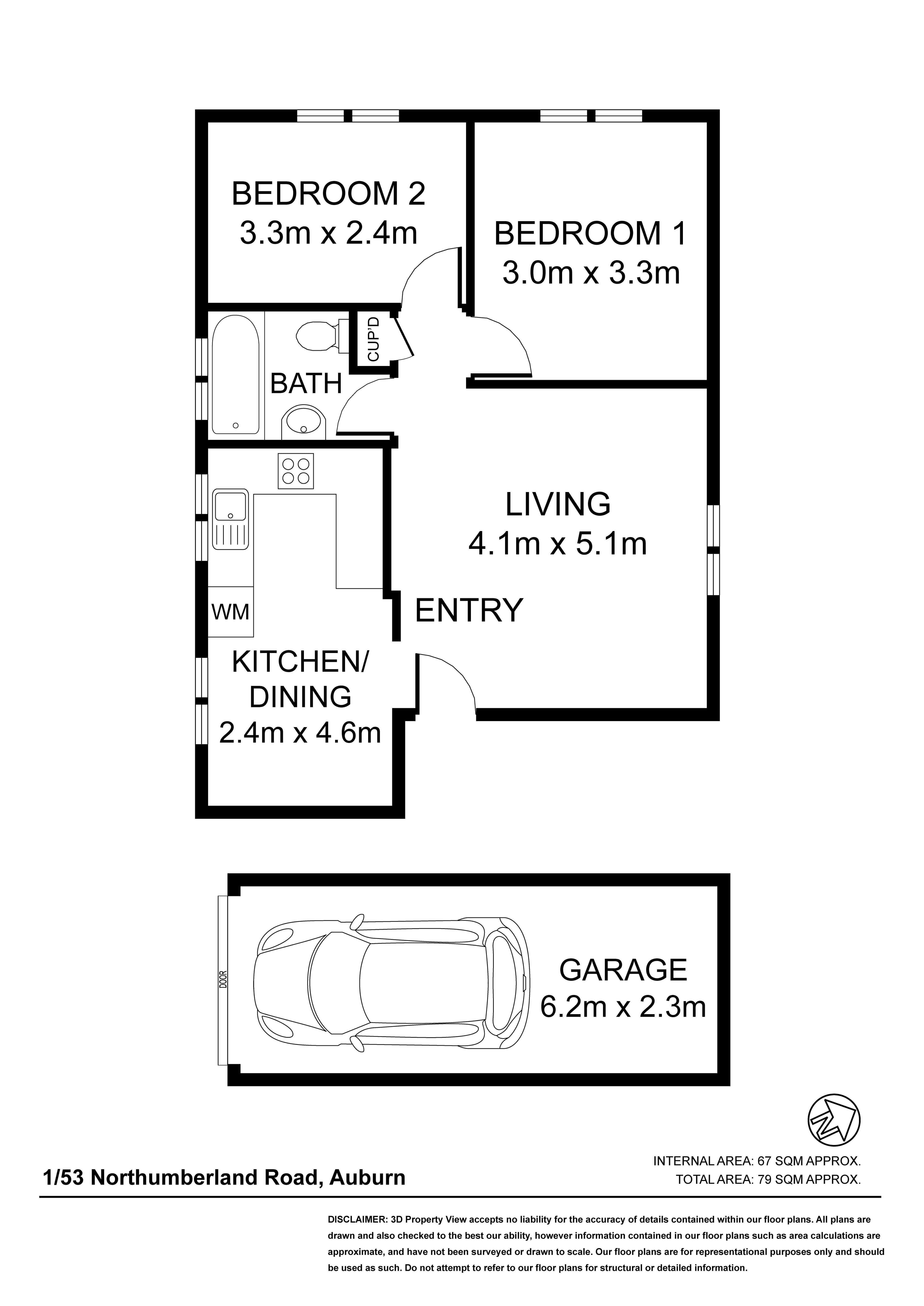1/53 Northumberland Road, Auburn, NSW, 2144, Auburn - Thumbnail 6