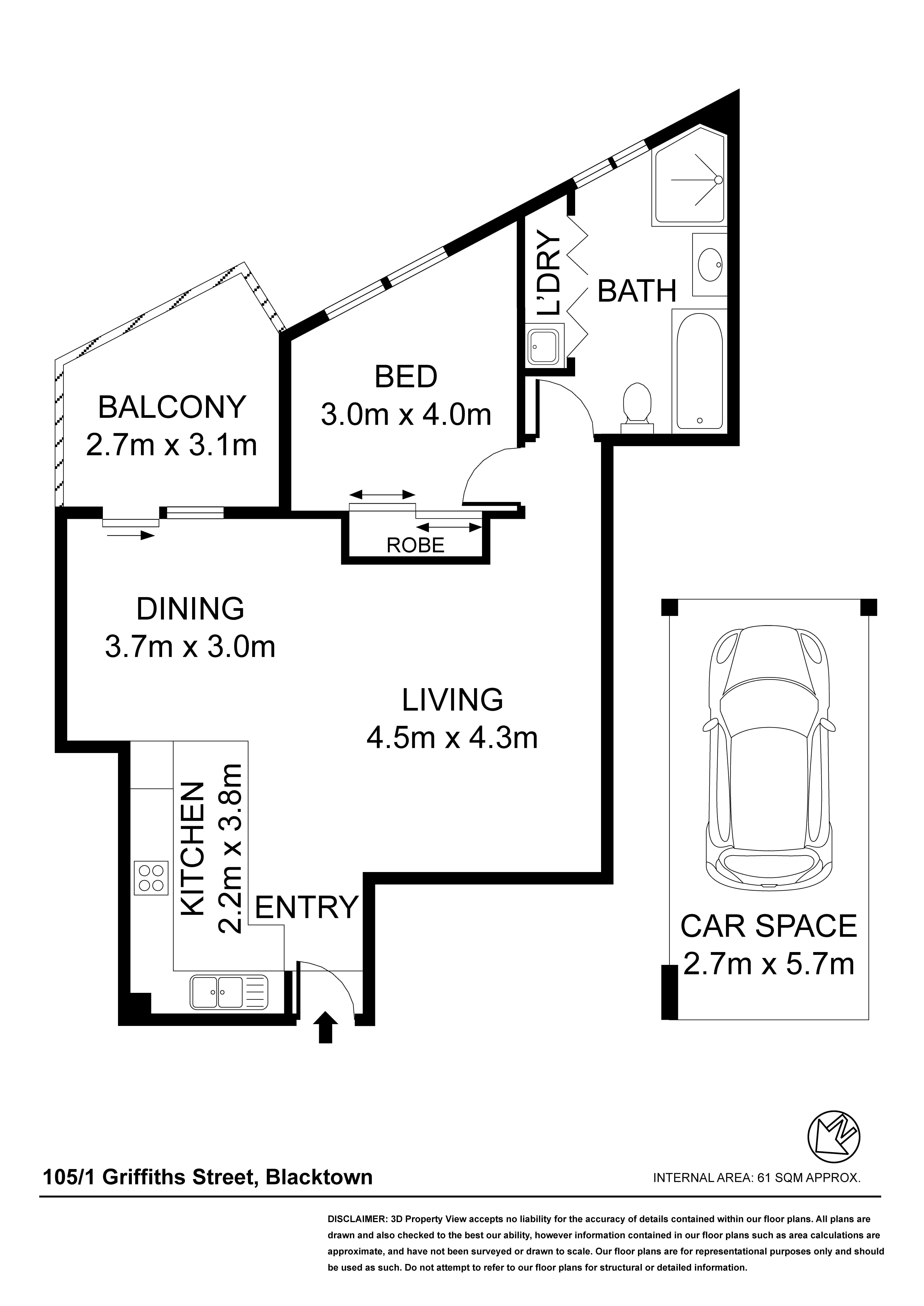 105/1 Griffiths Street, Blacktown, NSW, 2148, Blacktown - Thumbnail 6