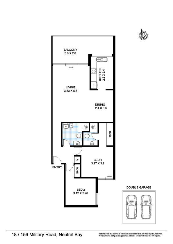 18/156  Military Road, Neutral Bay, NSW, 2089, Neutral Bay - Thumbnail 8