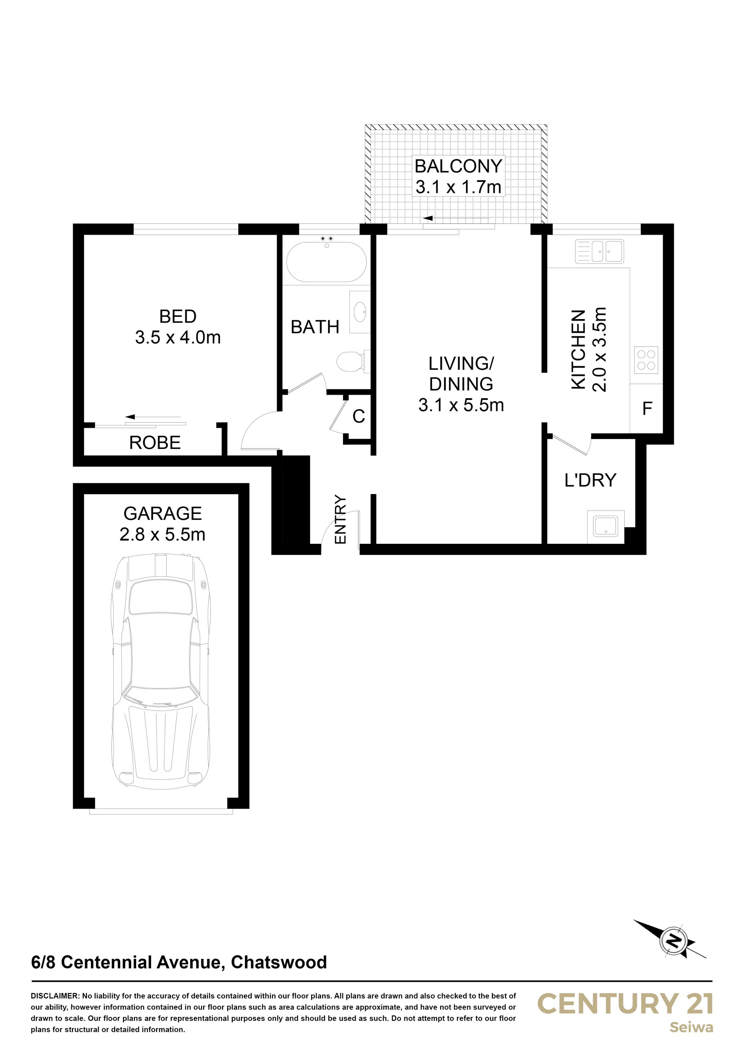6/8 Centennial Avenue, Chatswood, NSW, 2067, Chatswood - Thumbnail 8