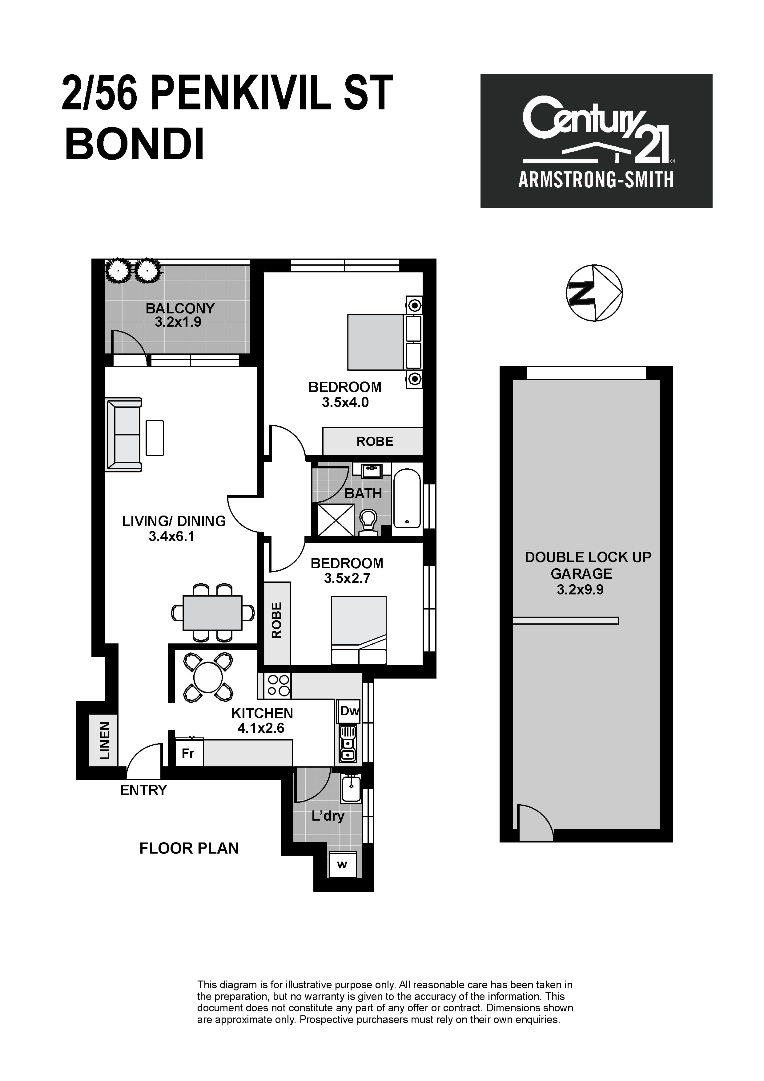 2/56 Penkivil Street, Bondi, NSW, 2026, Bondi - Thumbnail 7