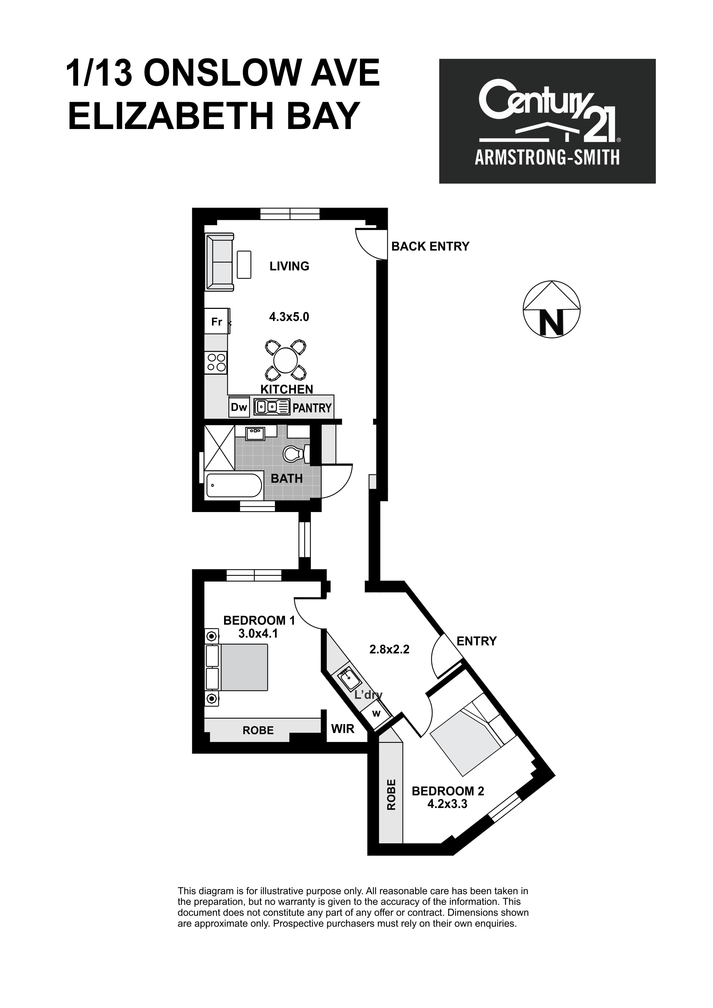 1/13 Onslow Avenue, Elizabeth Bay, NSW, 2011, Elizabeth Bay - Thumbnail 7