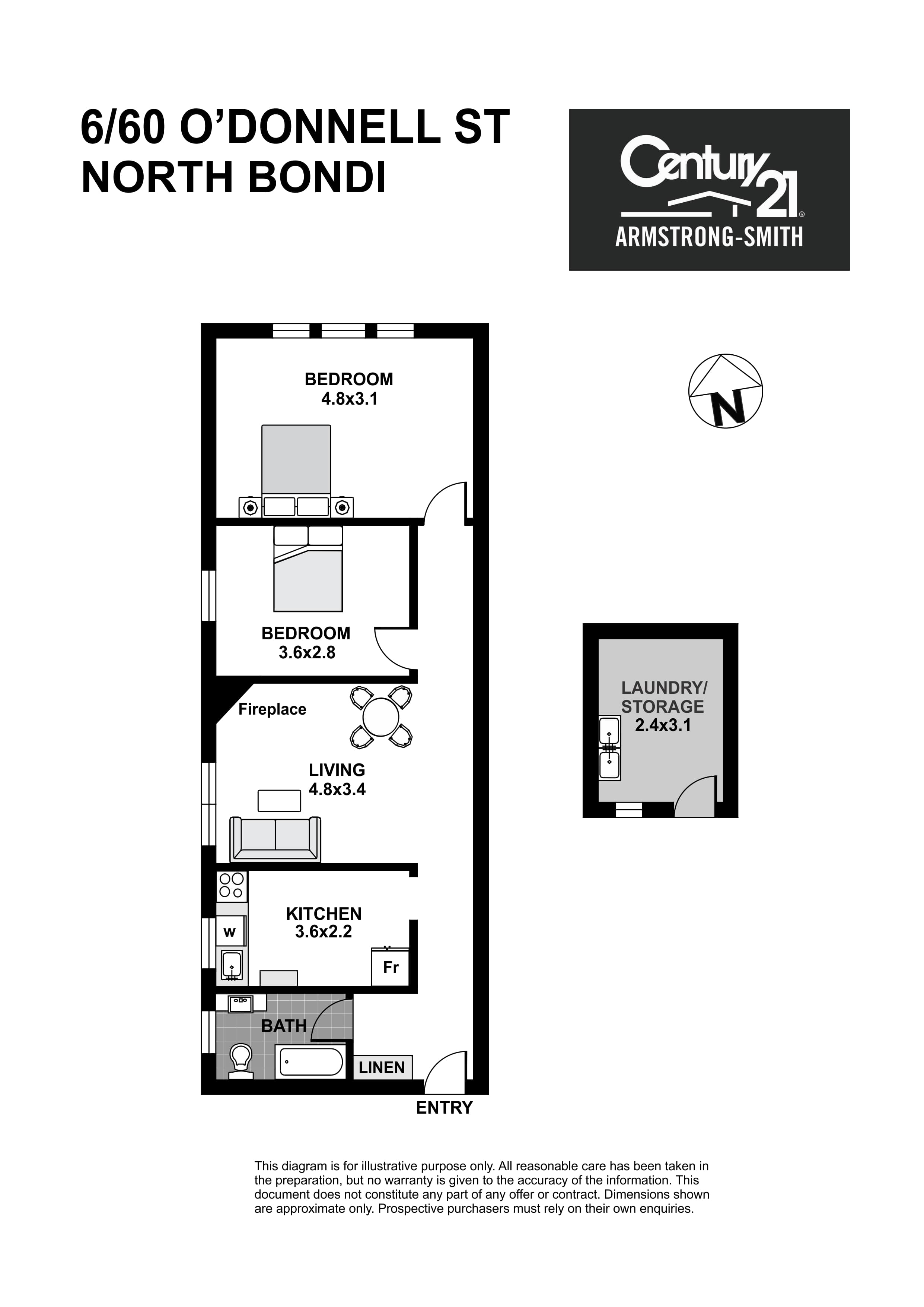 6/60 O'Donnell Street, North Bondi, NSW, 2026, North Bondi - Thumbnail 8
