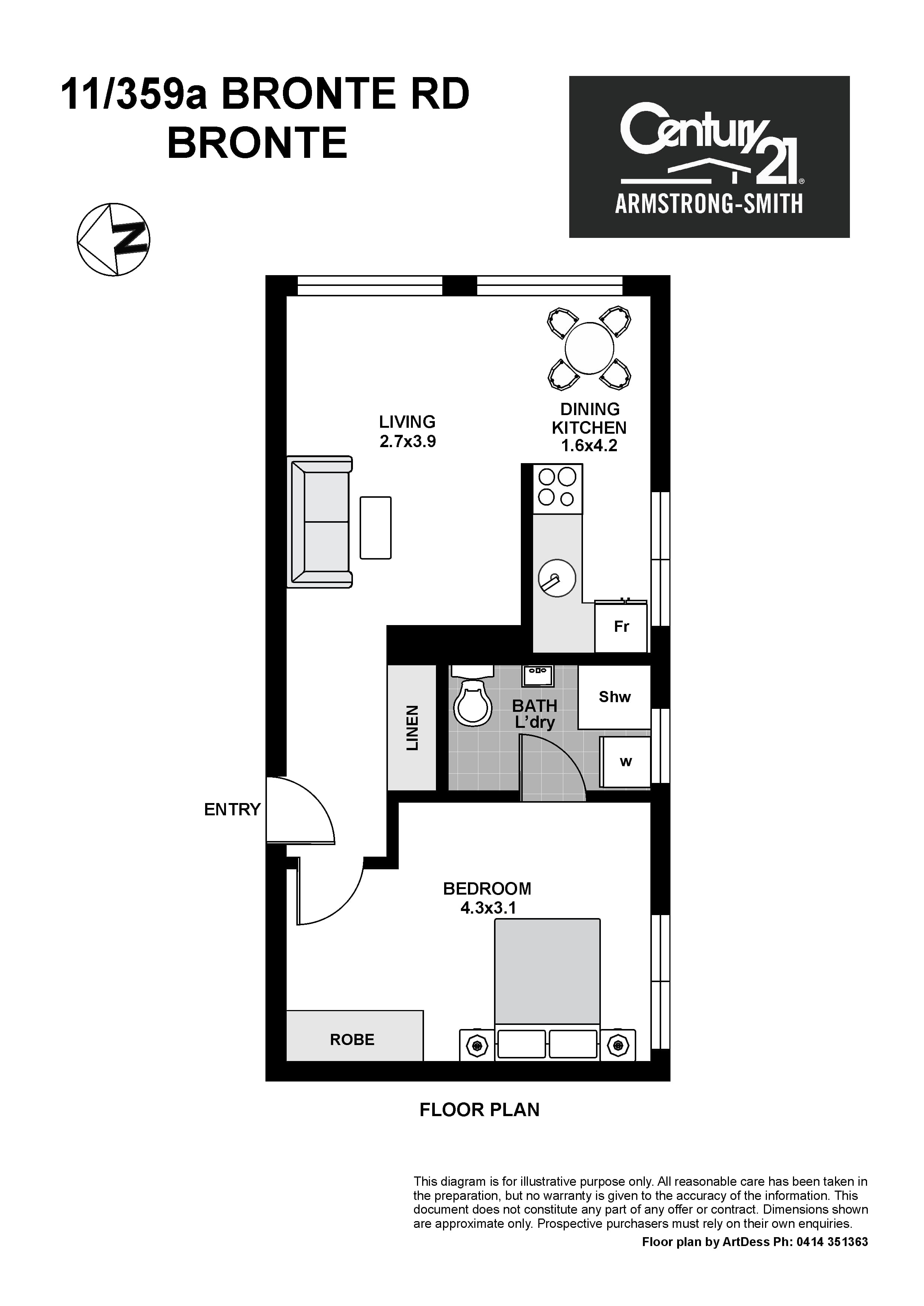 11/359A Bronte Road, Bronte, NSW, 2024, Bronte - Thumbnail 5