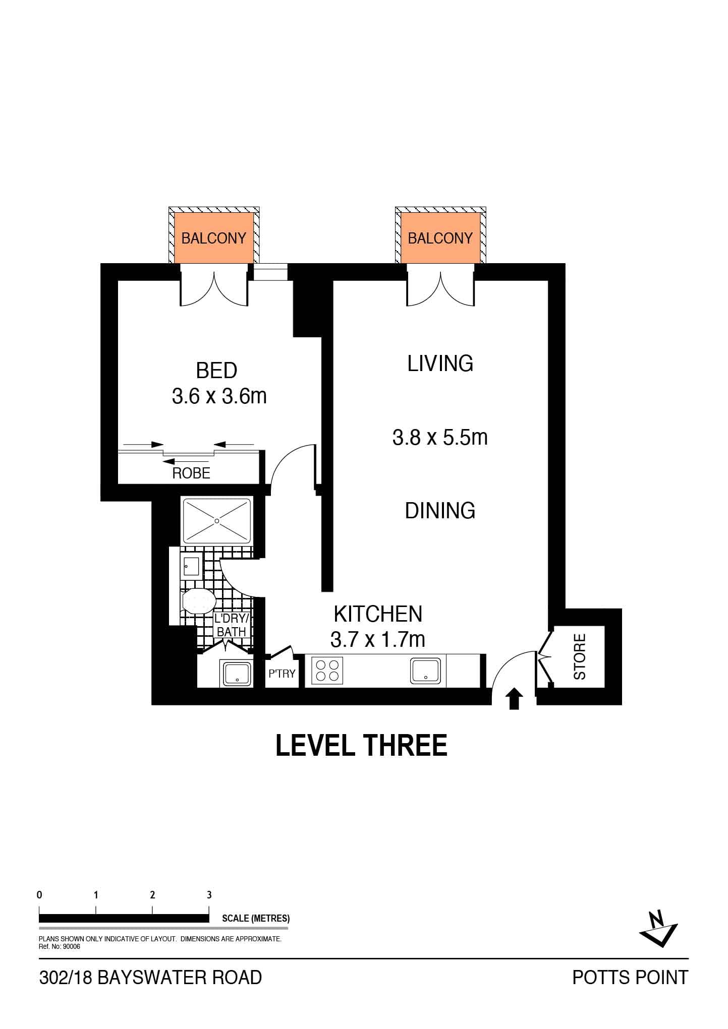 302/18 Bayswater Road, Potts Point, NSW, 2011, Potts Point - Thumbnail 8