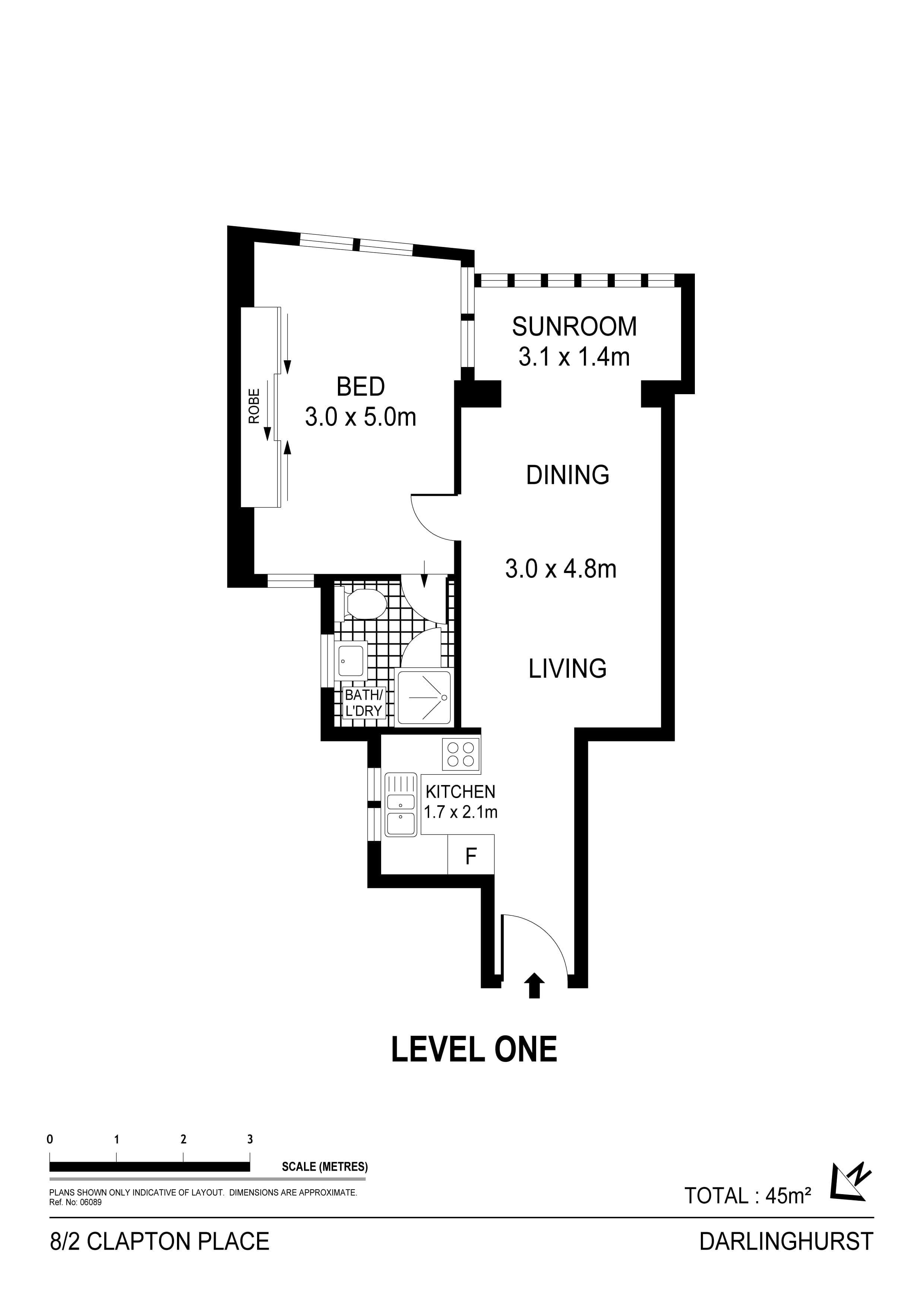8/2 Clapton Place, Darlinghurst, NSW, 2010, Darlinghurst - Thumbnail 7