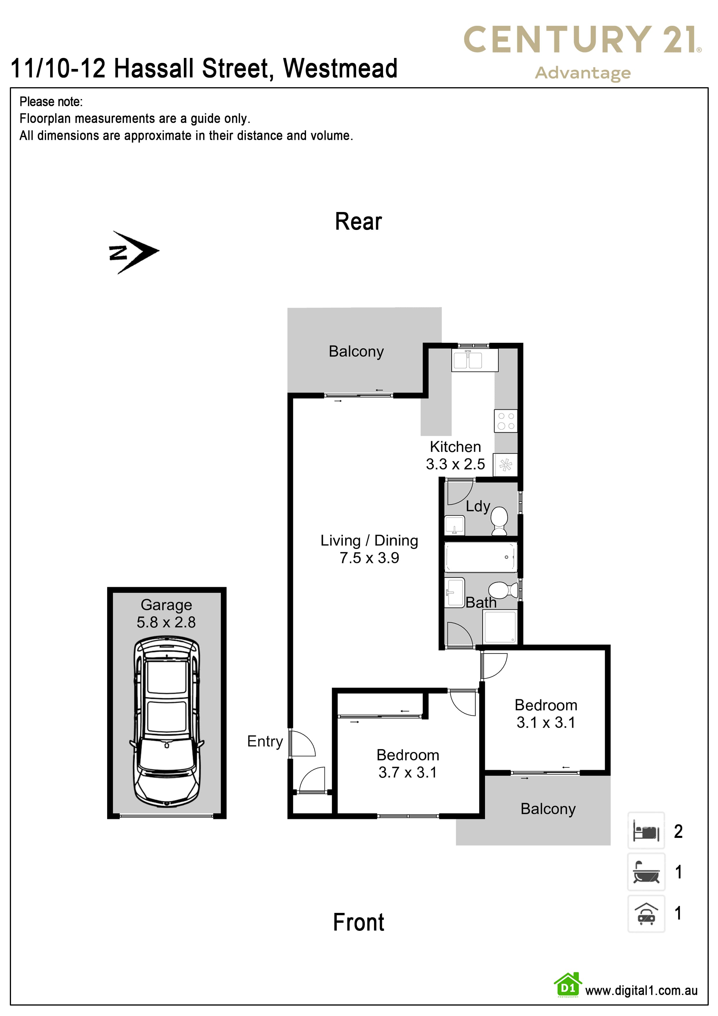 11/10-12 Hassall Street, Westmead, NSW, 2145, Westmead - Thumbnail 7