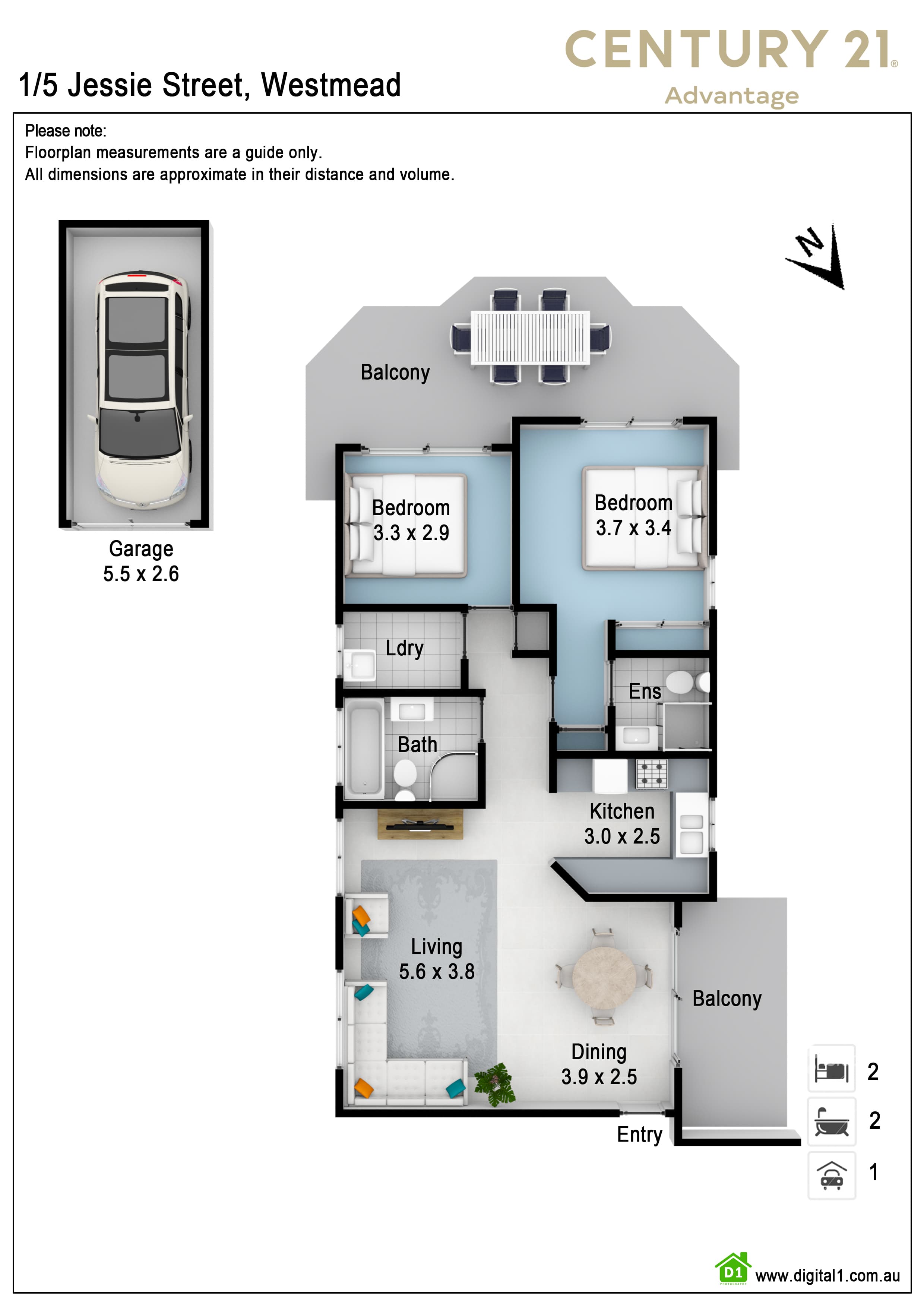 1/5 Jessie Street, Westmead, NSW, 2145, Westmead - Thumbnail 7