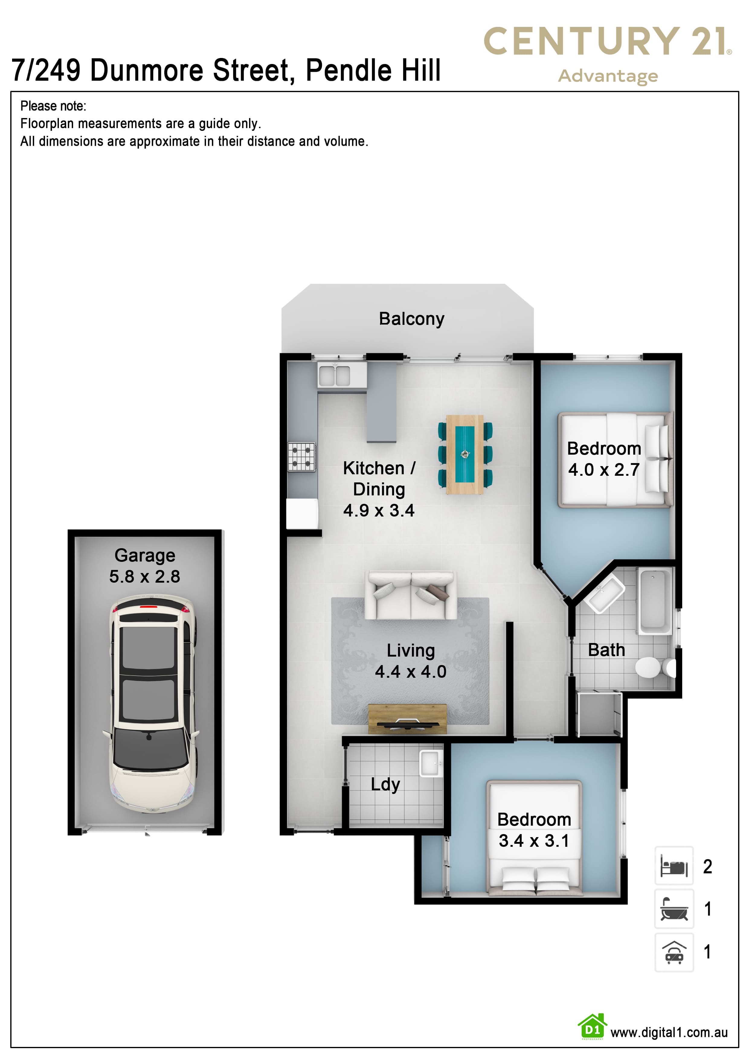 7/249 Dunmore Street, Pendle Hill, NSW, 2145, Pendle Hill - Thumbnail 7