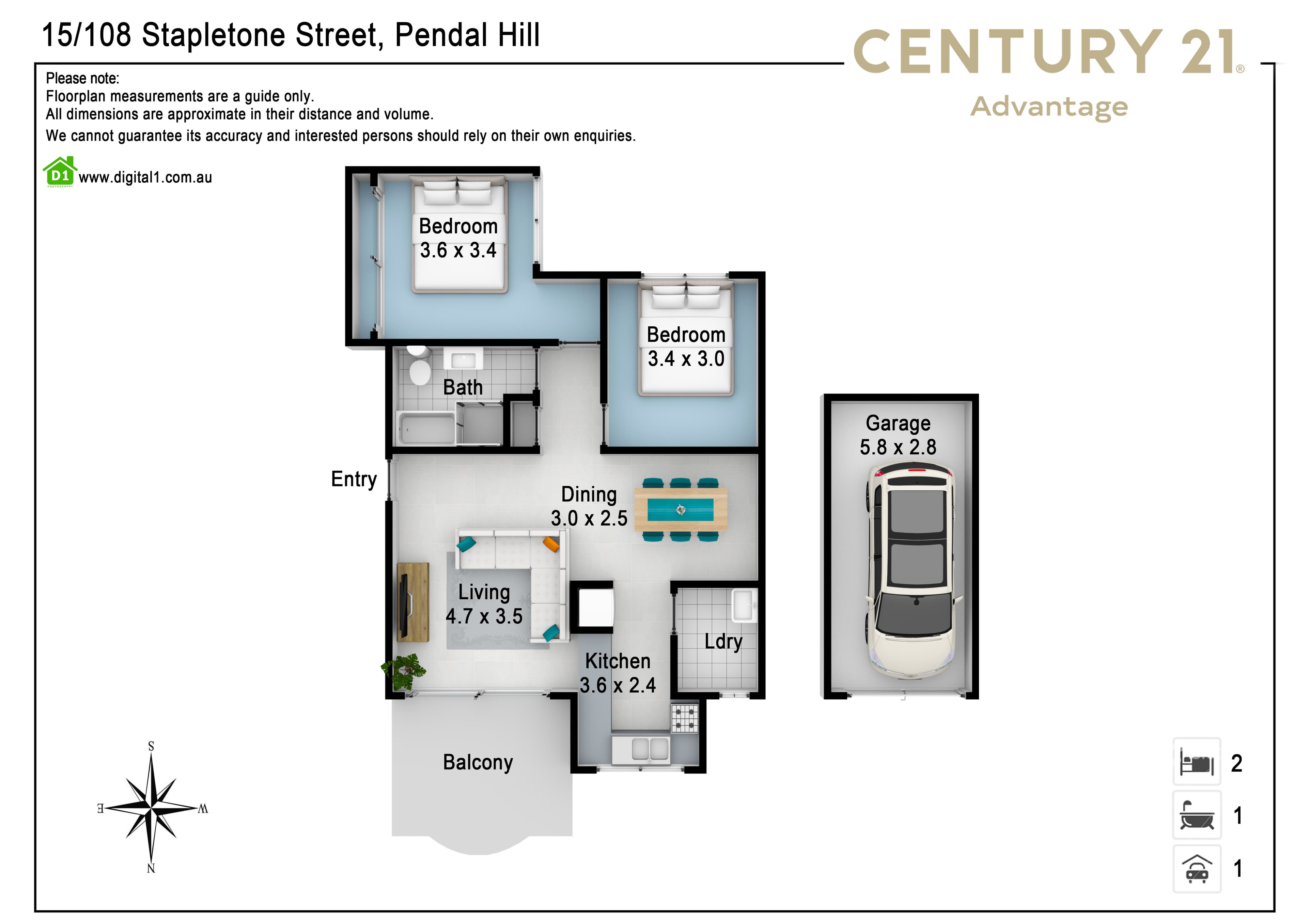 15/108-112 Stapleton Street, Pendle Hill, NSW, 2145, Pendle Hill - Thumbnail 8