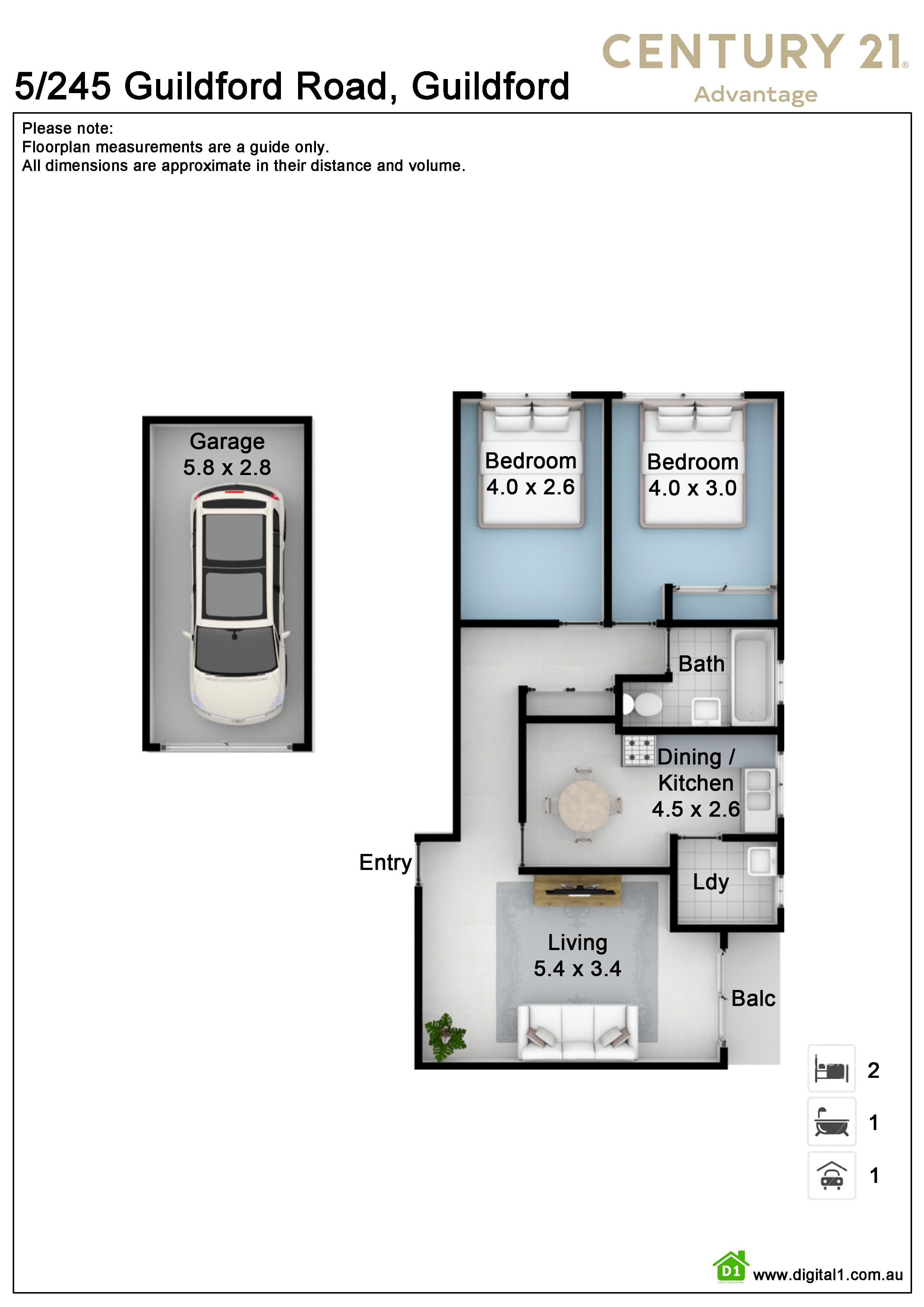 5/425 Guildford Road, Guildford, NSW, 2161, Guildford - Thumbnail 7