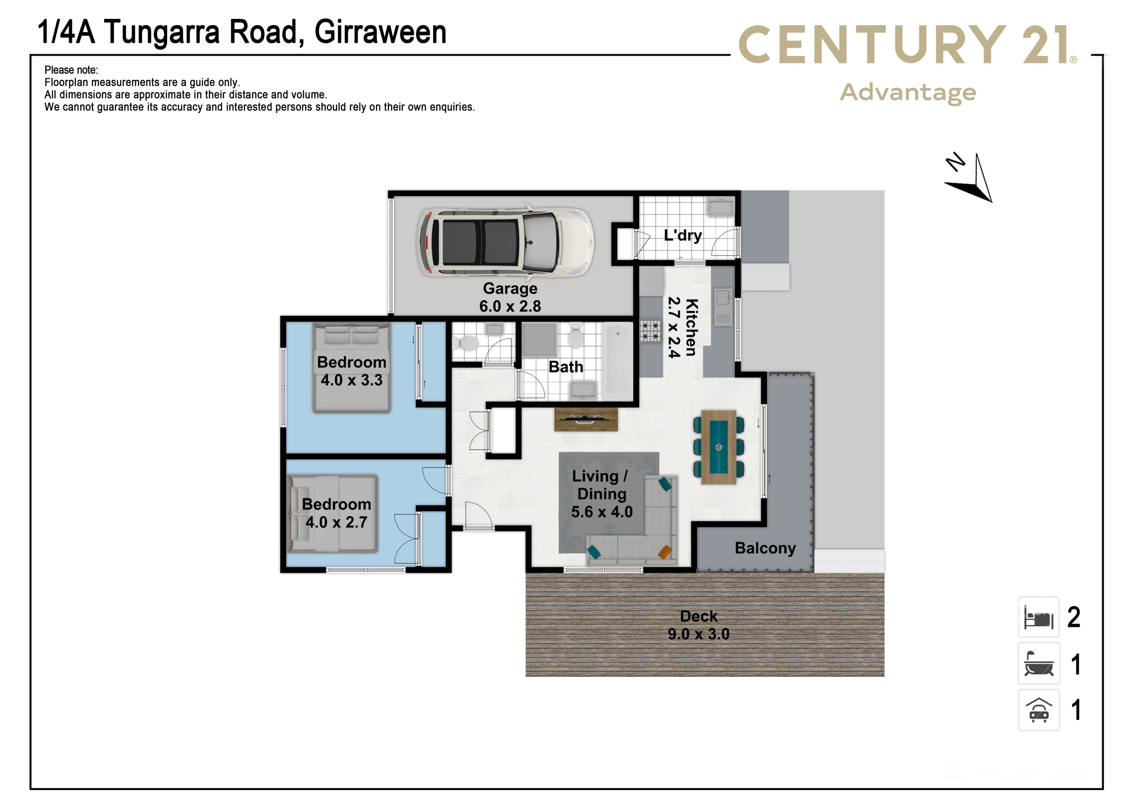 1/4A Tungarra Road, Girraween, NSW, 2145, Girraween - Thumbnail 8