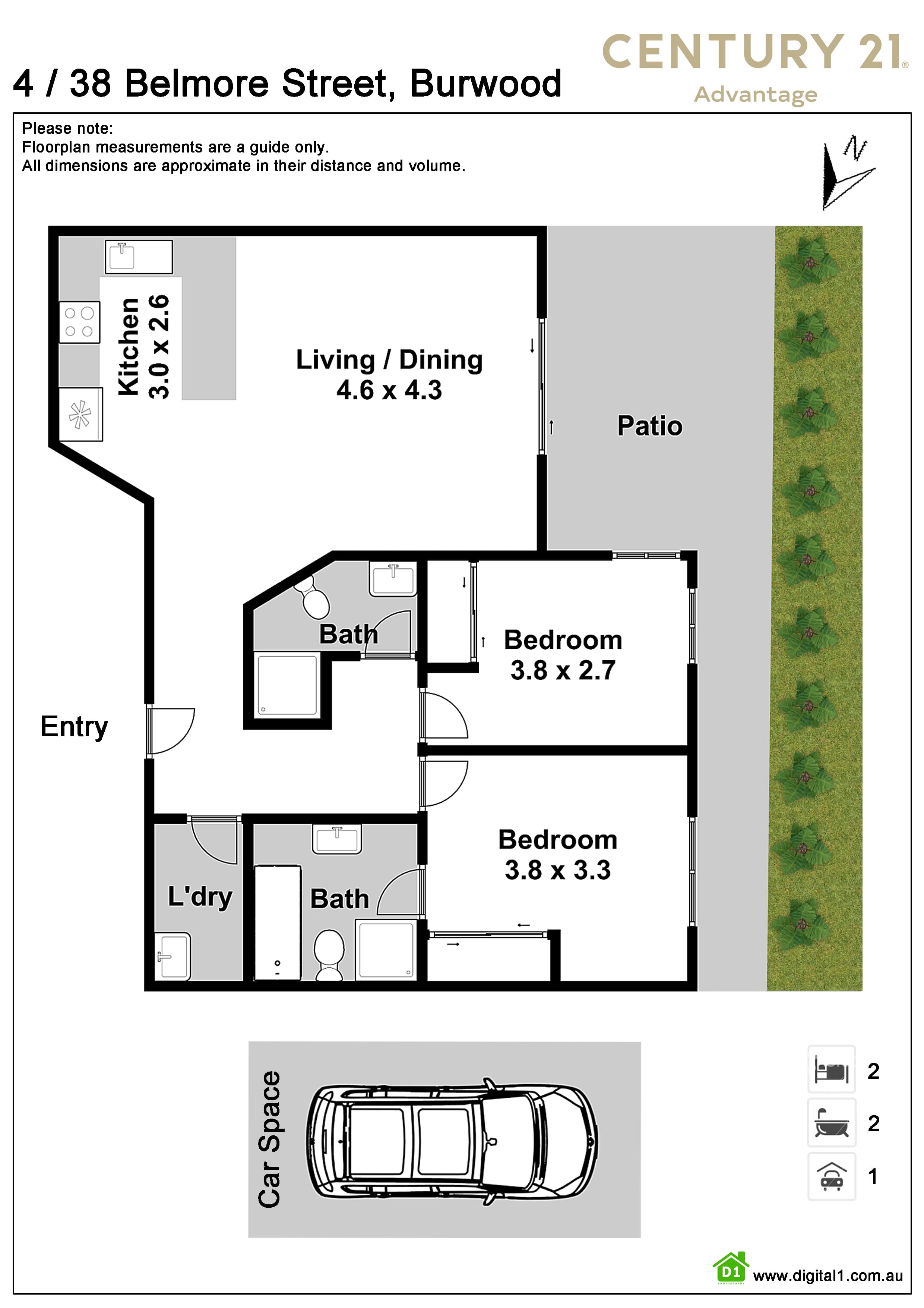 4/38 Belmore Street, Burwood, NSW, 2134, Burwood - Thumbnail 8