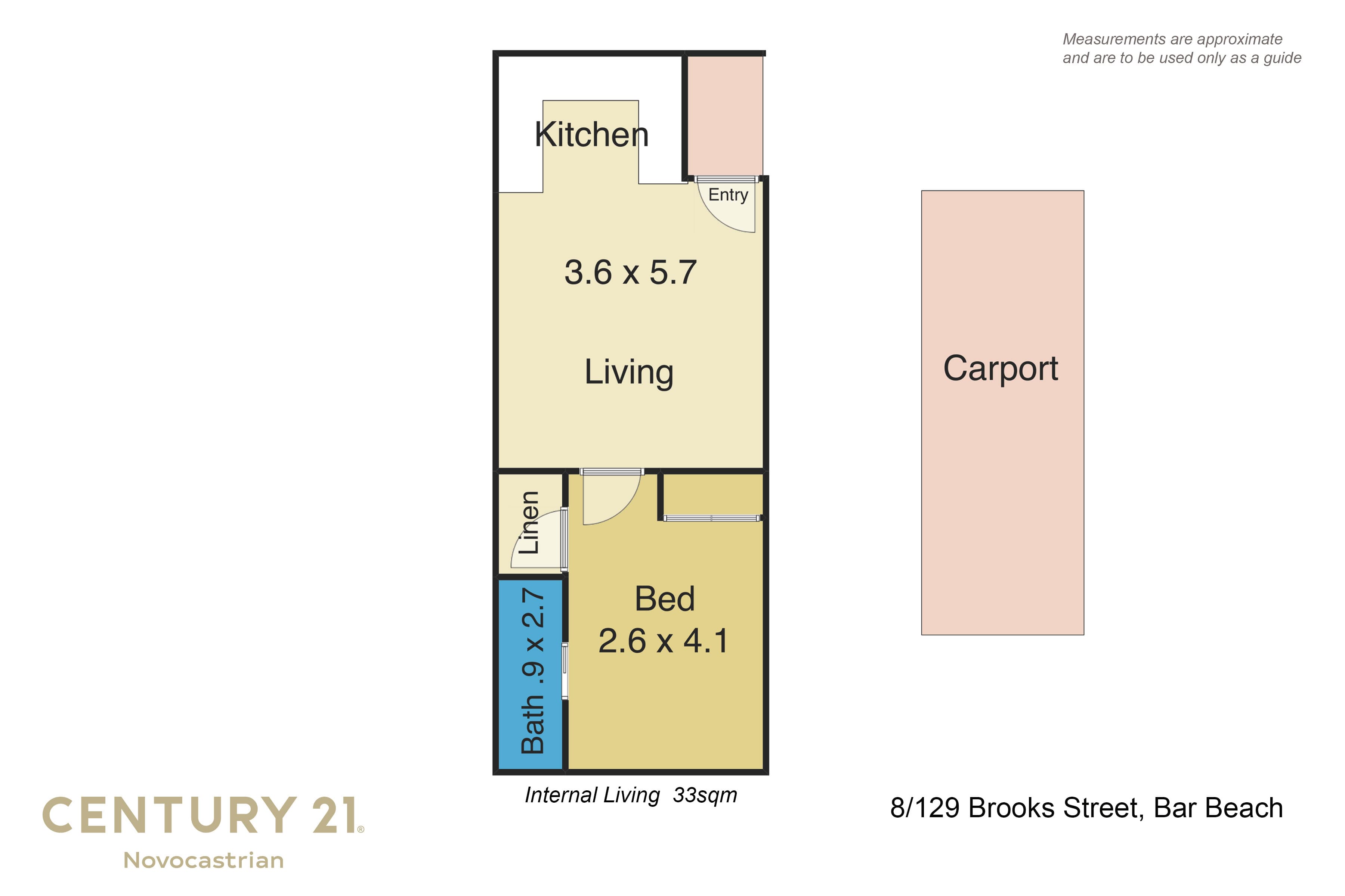 8/129 Brooks Street, Bar Beach, NSW, 2300, Bar Beach - Thumbnail 8