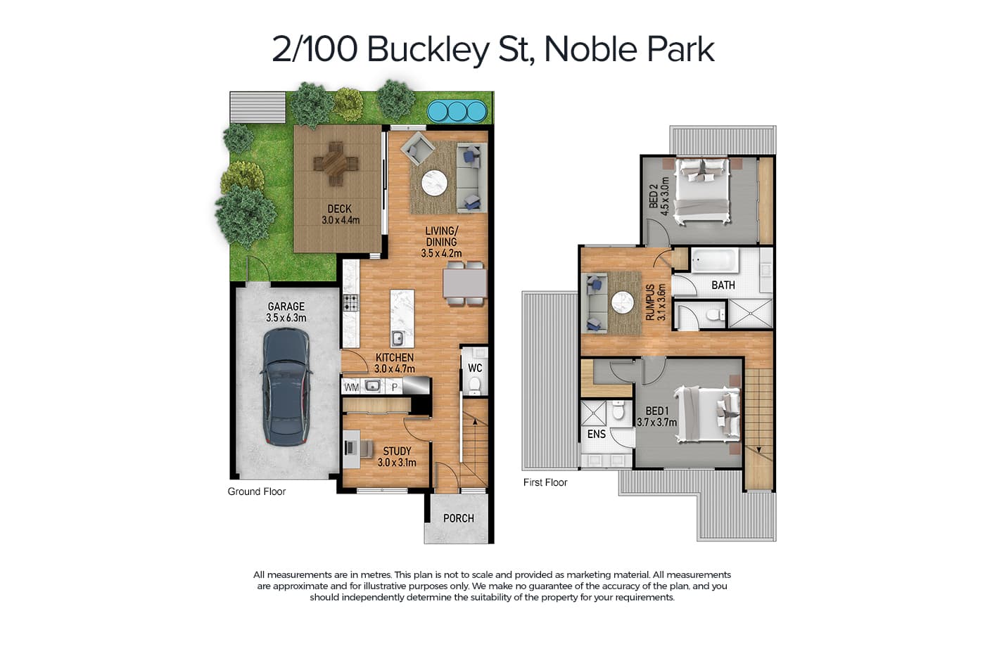 2/100 Buckley Street, Noble Park, VIC, 3174, Noble Park - Thumbnail 3