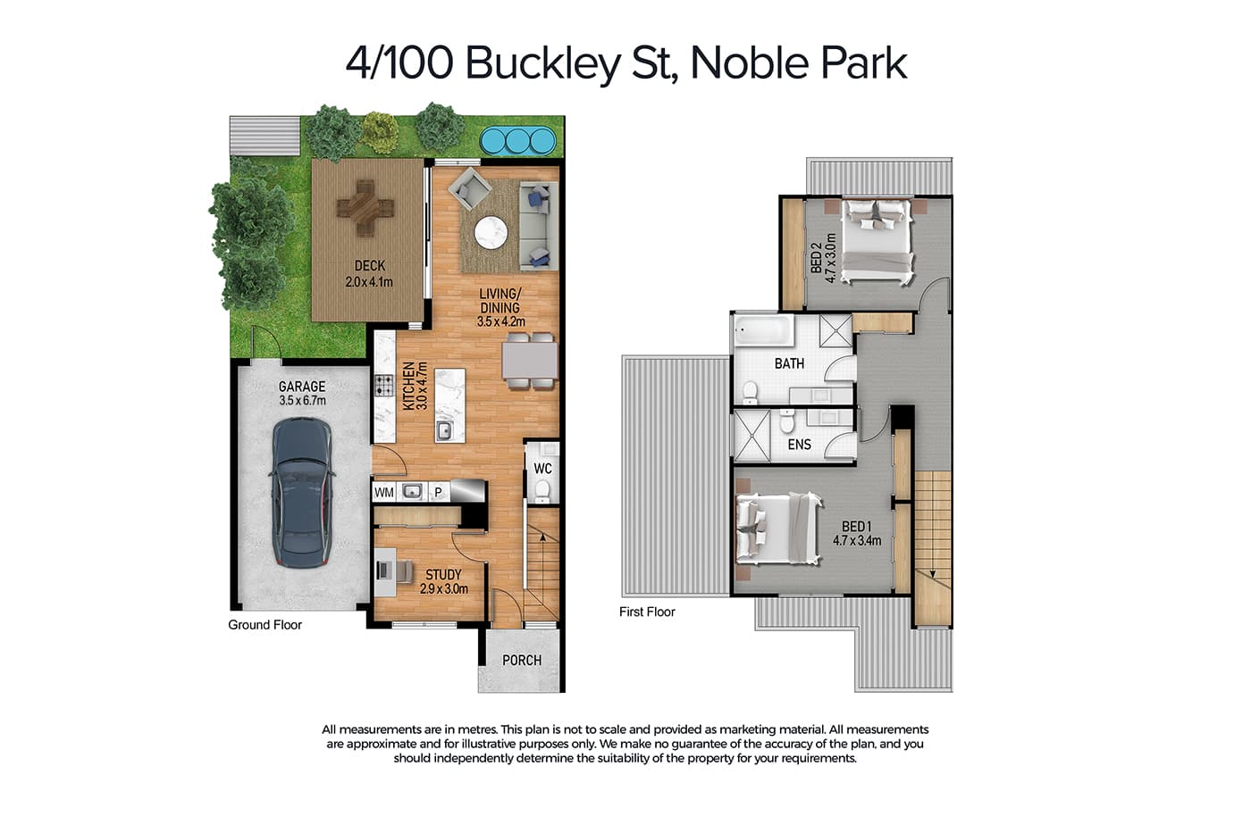 4/100 Buckley Street, Noble Park, VIC, 3174, Noble Park - Thumbnail 3