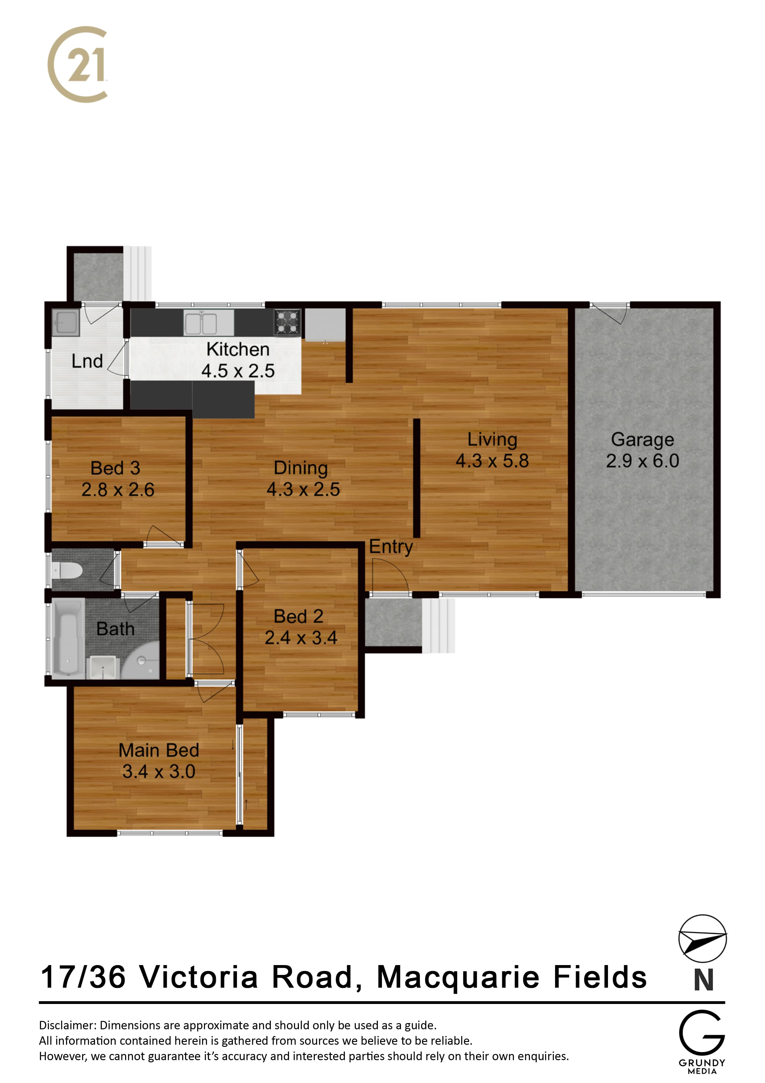 17/36 Victoria Road, Macquarie Fields, NSW, 2564, Macquarie Fields - Thumbnail 7