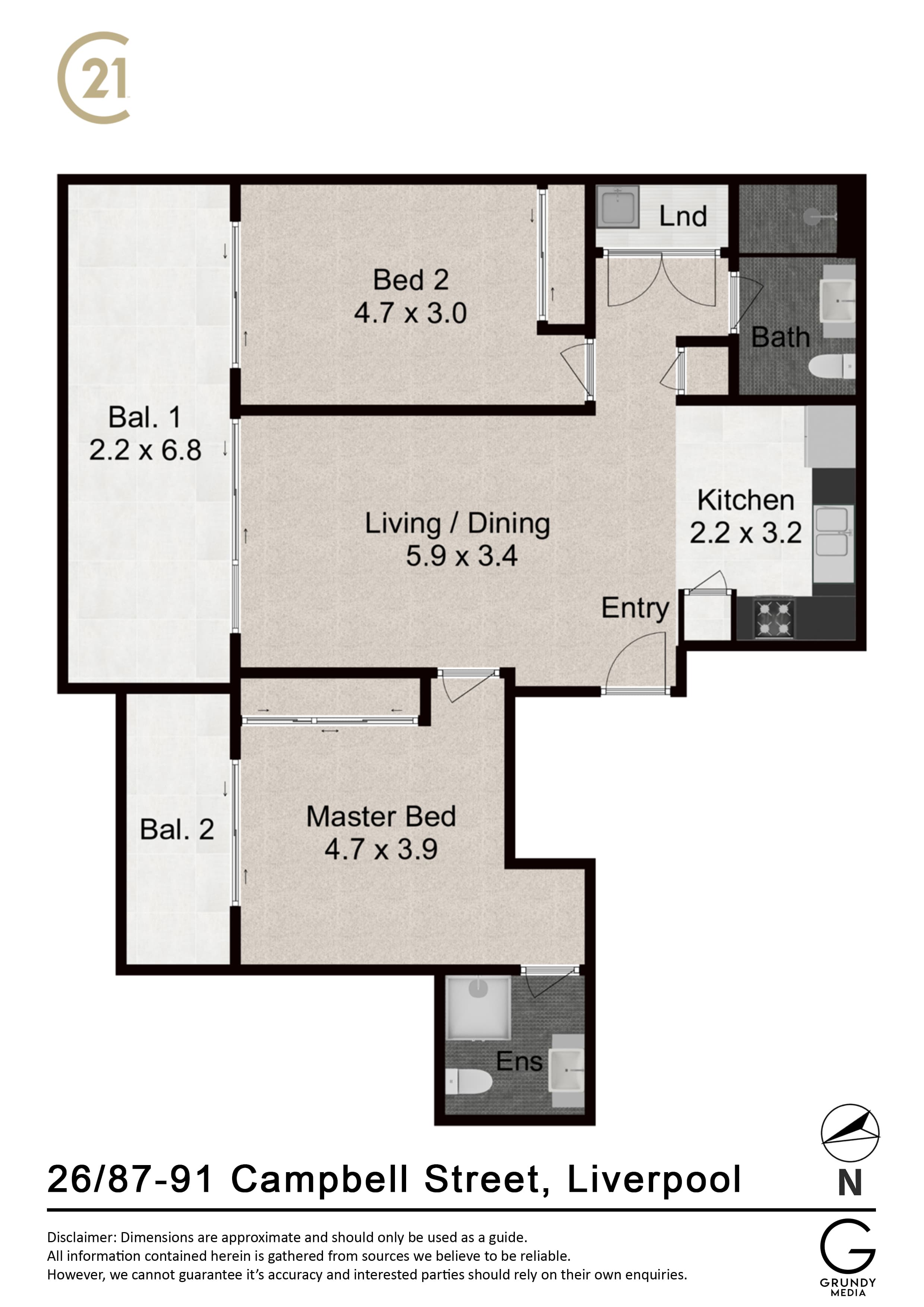 26/87-91 Campbell Street, Liverpool, NSW, 2170, Liverpool - Thumbnail 7