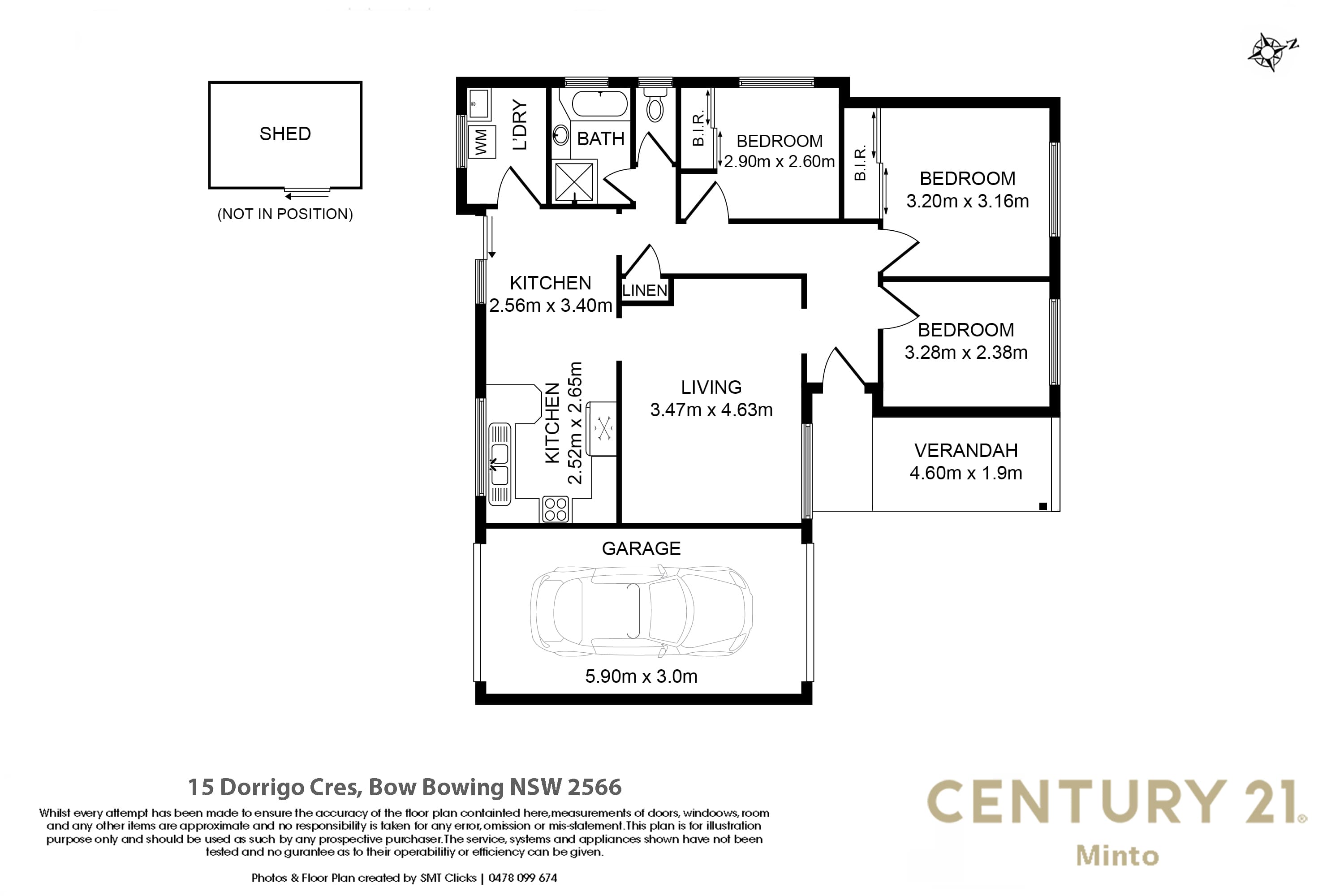 15 Dorrigo Crescent, Bow Bowing, NSW, 2566, Bow Bowing - Thumbnail 8