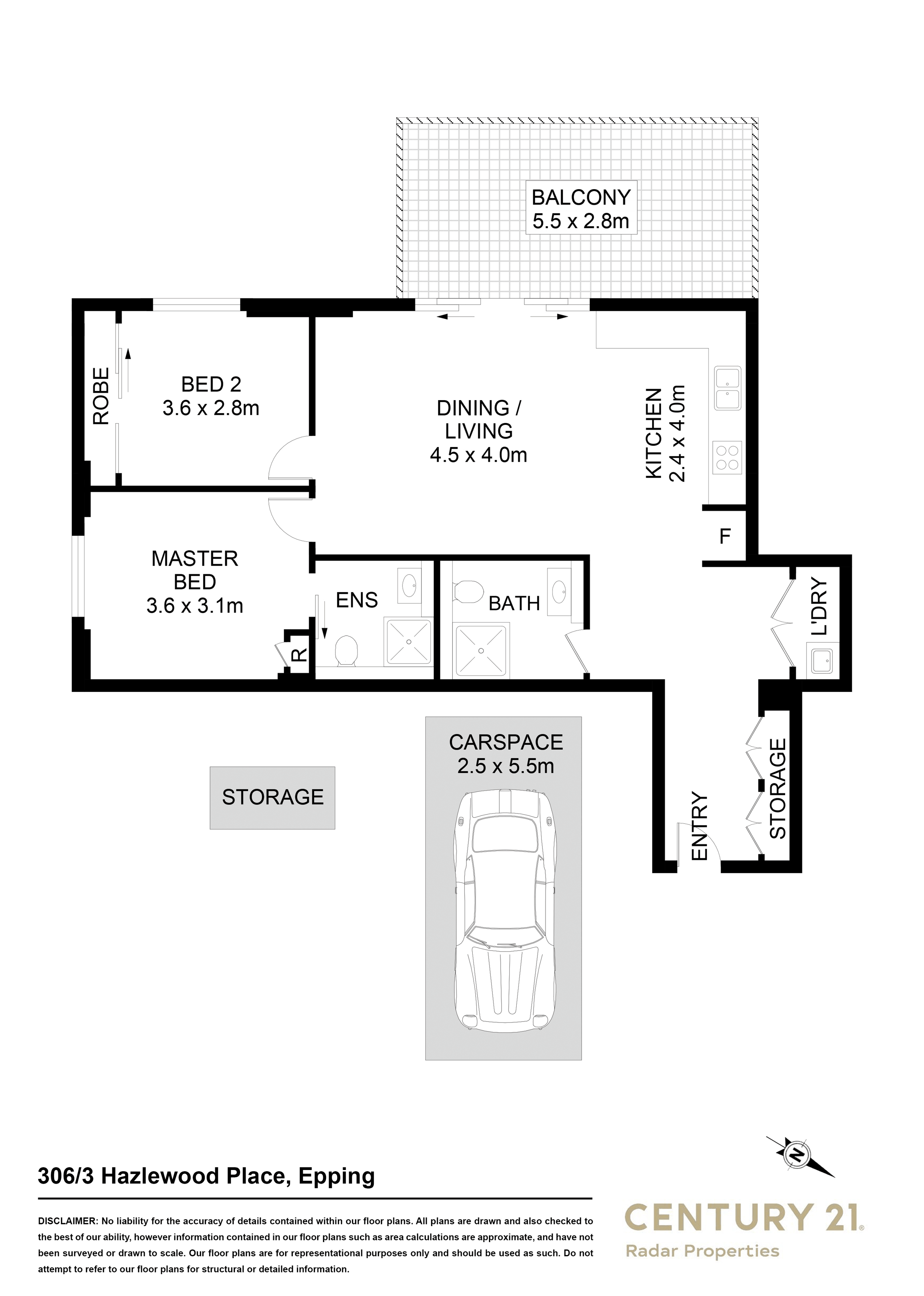 306/3 Hazlewood Place, Epping, NSW, 2121, Epping - Thumbnail 8