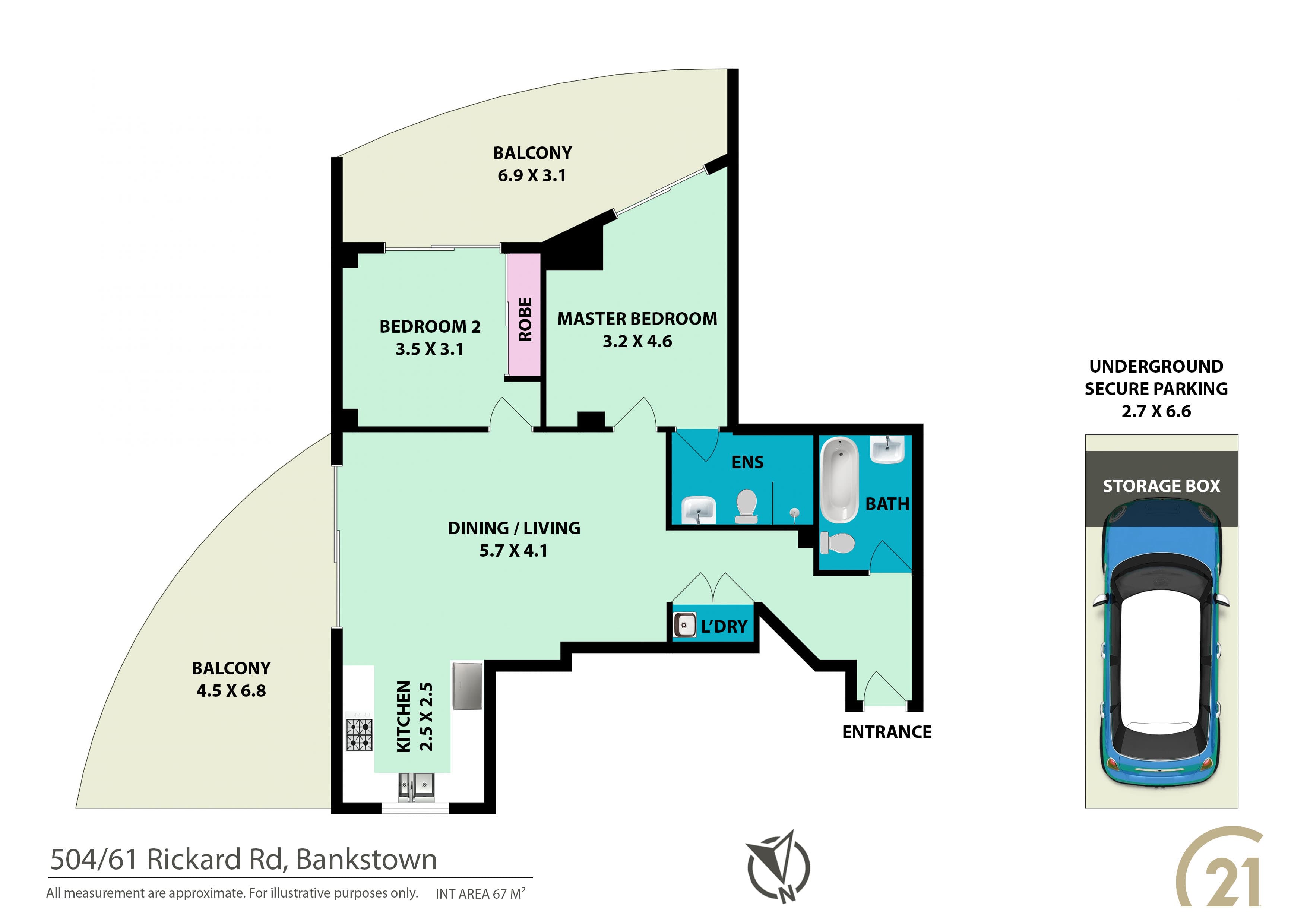 504/61 Rickard Road, Bankstown, NSW, 2200, Bankstown - Thumbnail 7