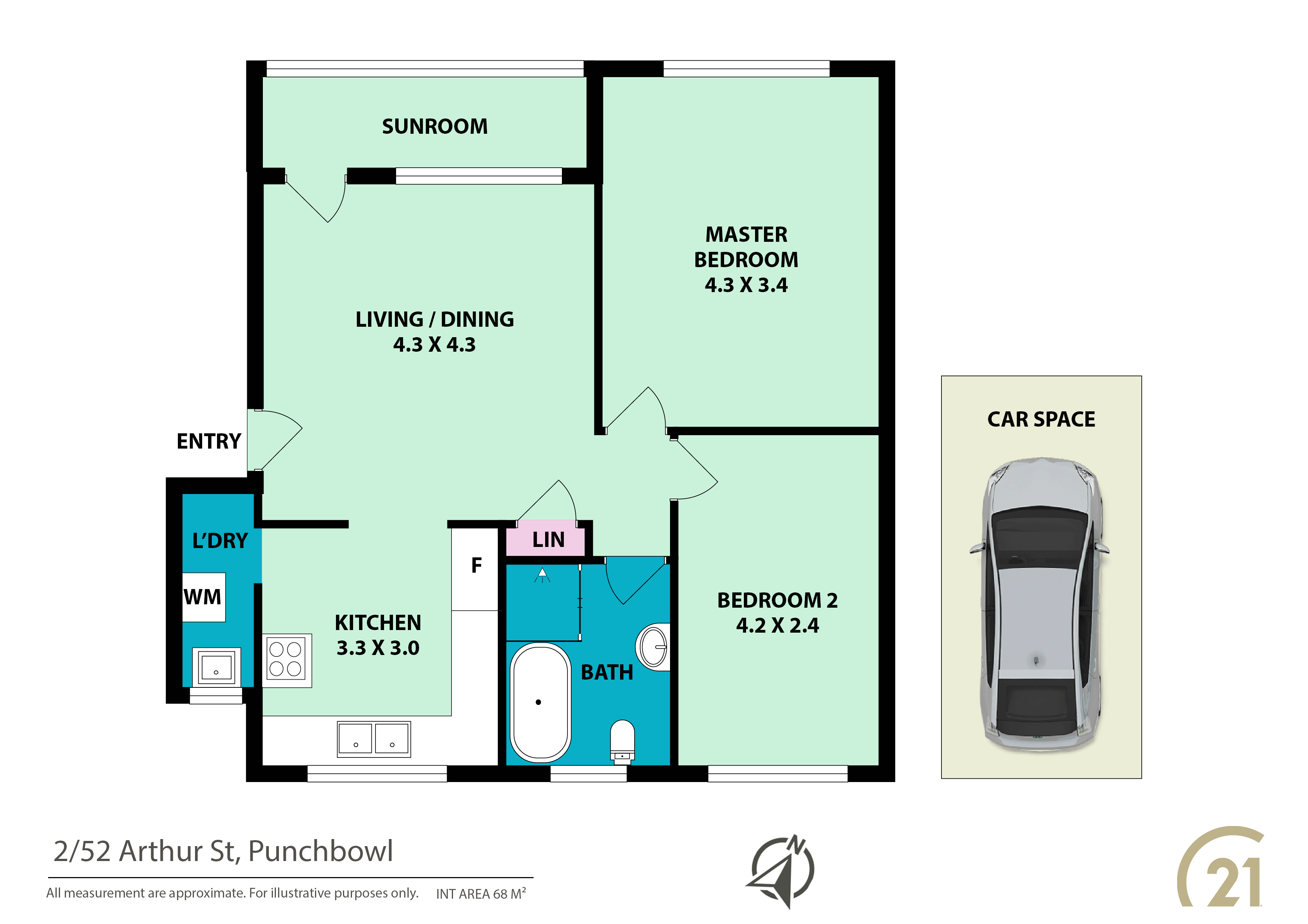 2/52 Arthur Street, Punchbowl, NSW, 2196, Punchbowl - Thumbnail 8