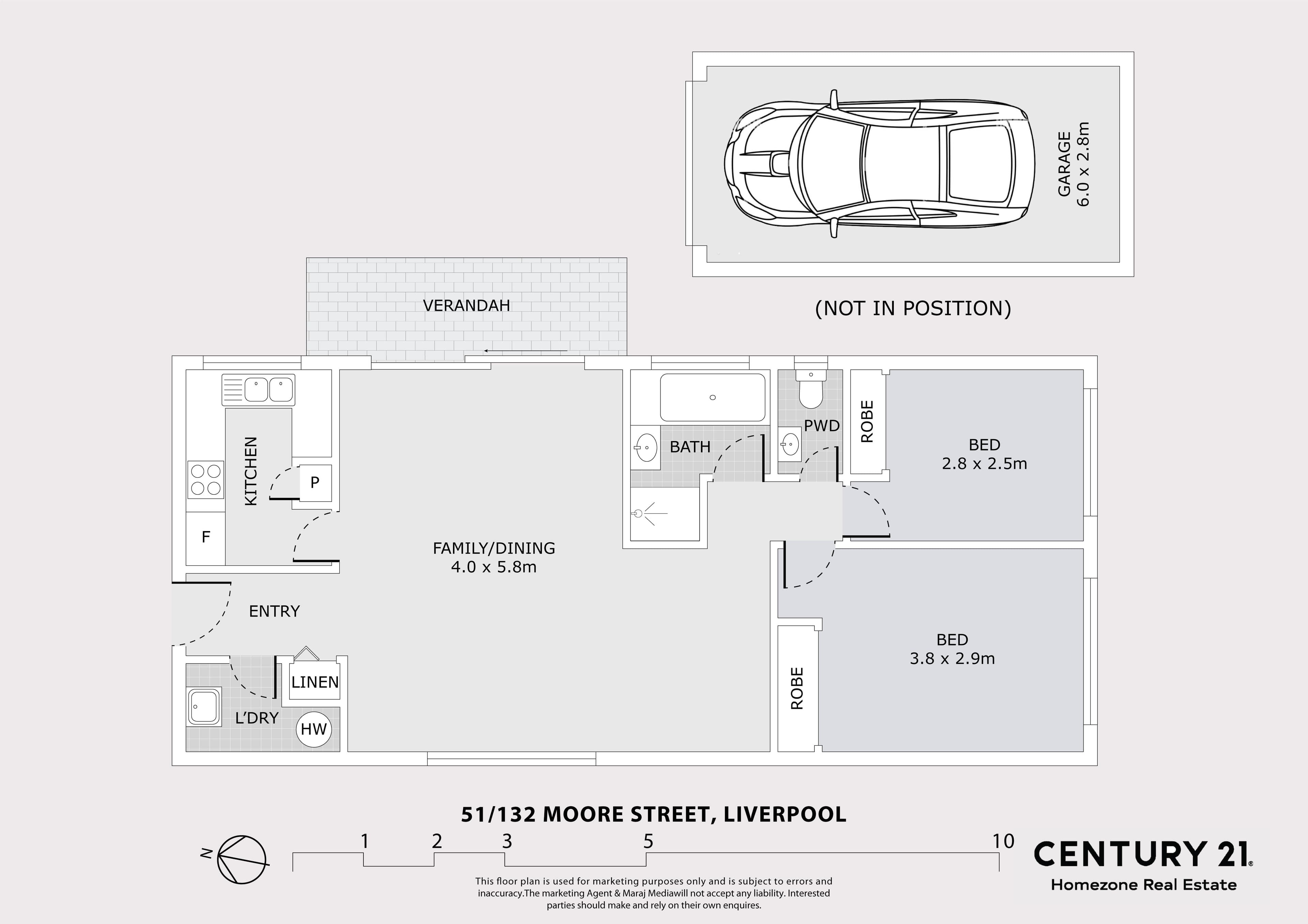 51/132 Moore Street, Liverpool, NSW, 2170, Liverpool - Thumbnail 7