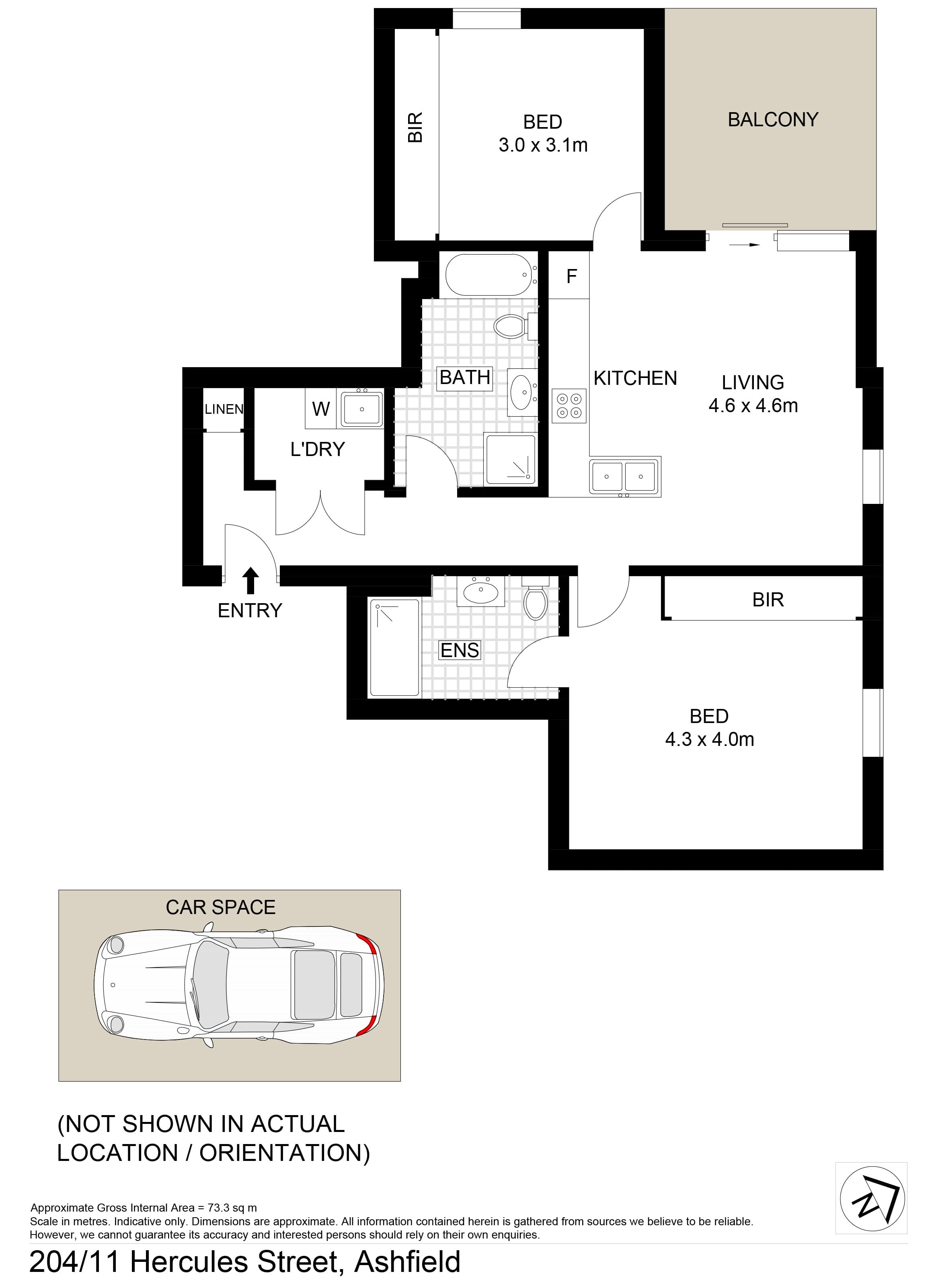 204/11-13 Hercules Street, Ashfield, NSW, 2131, Ashfield - Thumbnail 7