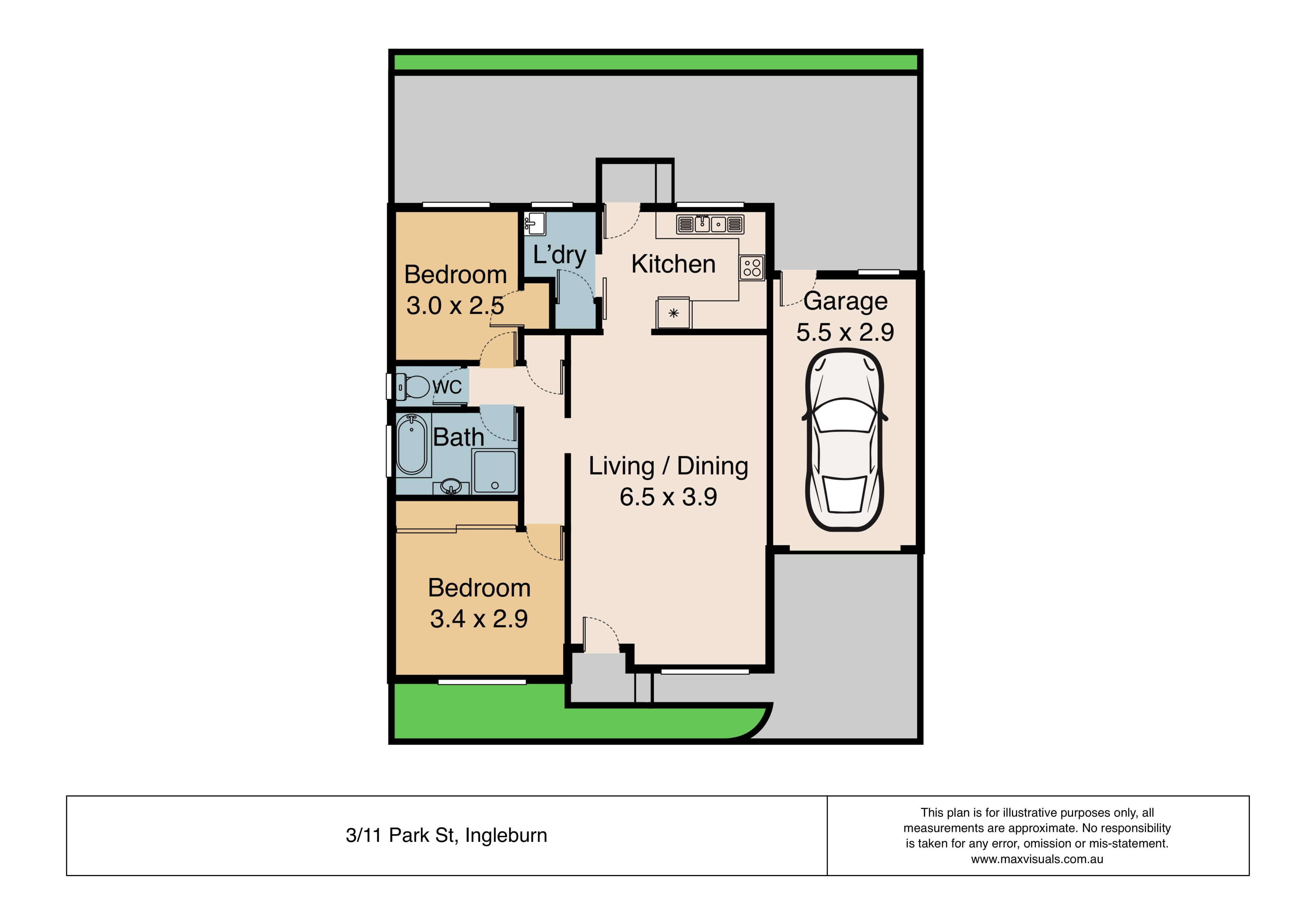 3/11 Park Street, Ingleburn, NSW, 2565, Ingleburn - Thumbnail 8