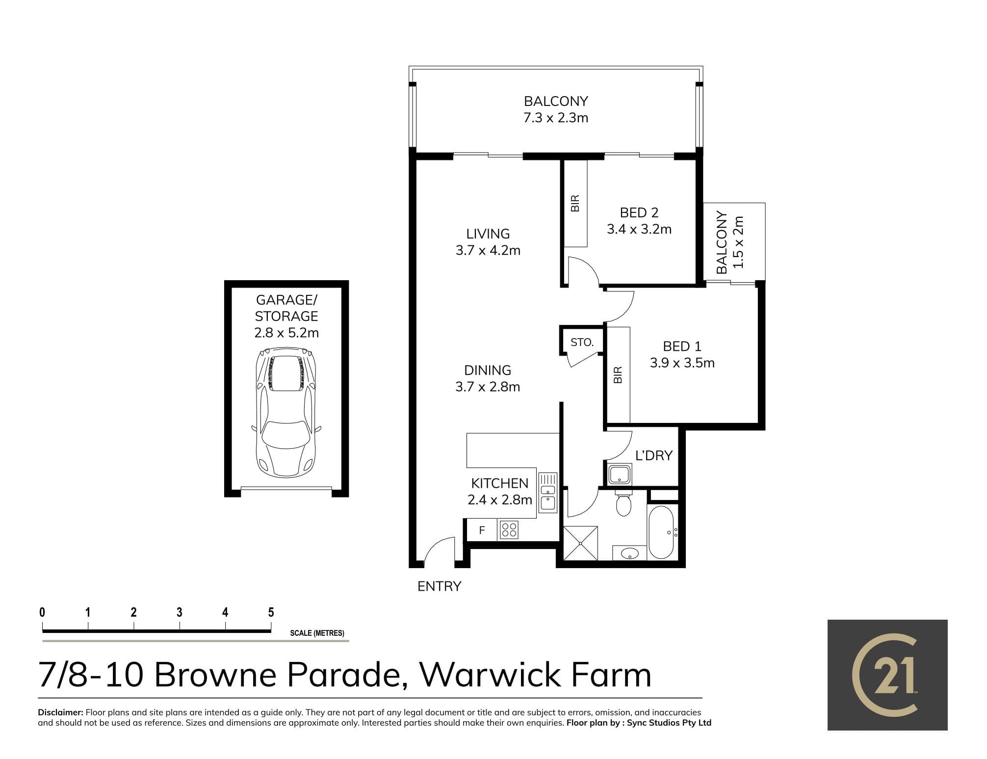 7/ 8-10 Browne Parade, Warwick Farm, NSW, 2170, Warwick Farm - Thumbnail 8